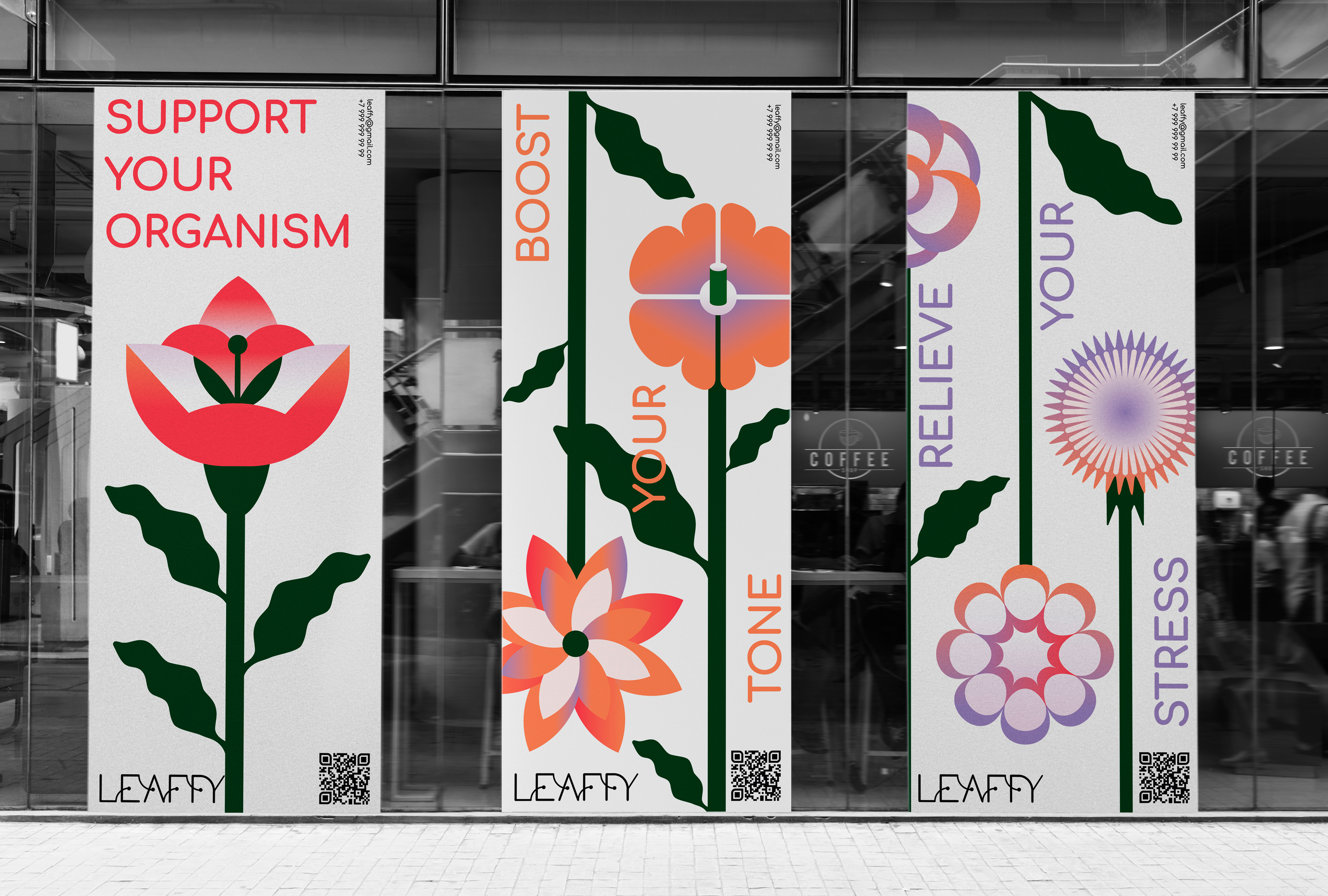 LEAFFY фиточай — Изображение №9 — Брендинг, Иллюстрация на Dprofile