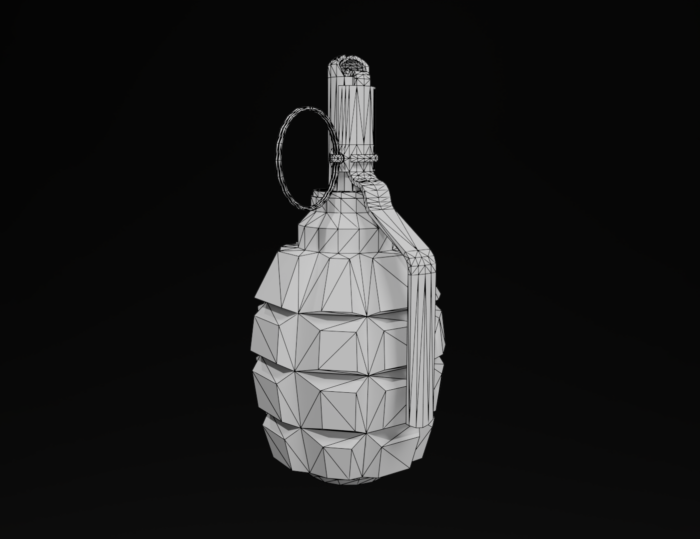 Граната Ф-1 (3D модель) — Изображение №5 — 3D на Dprofile