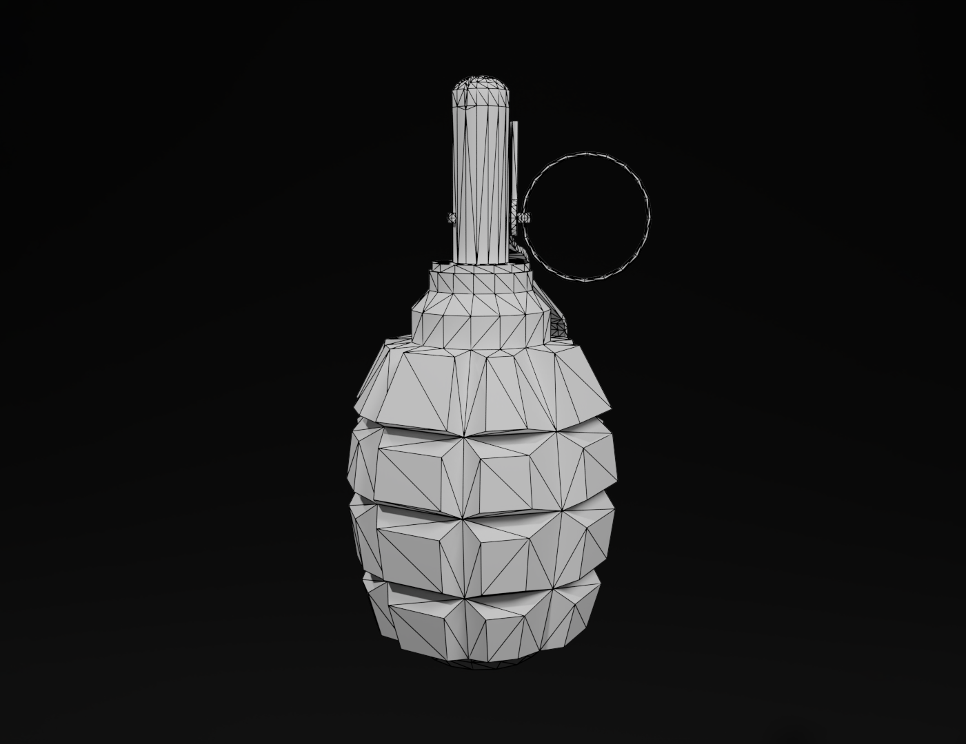 Граната Ф-1 (3D модель) — Изображение №2 — 3D на Dprofile