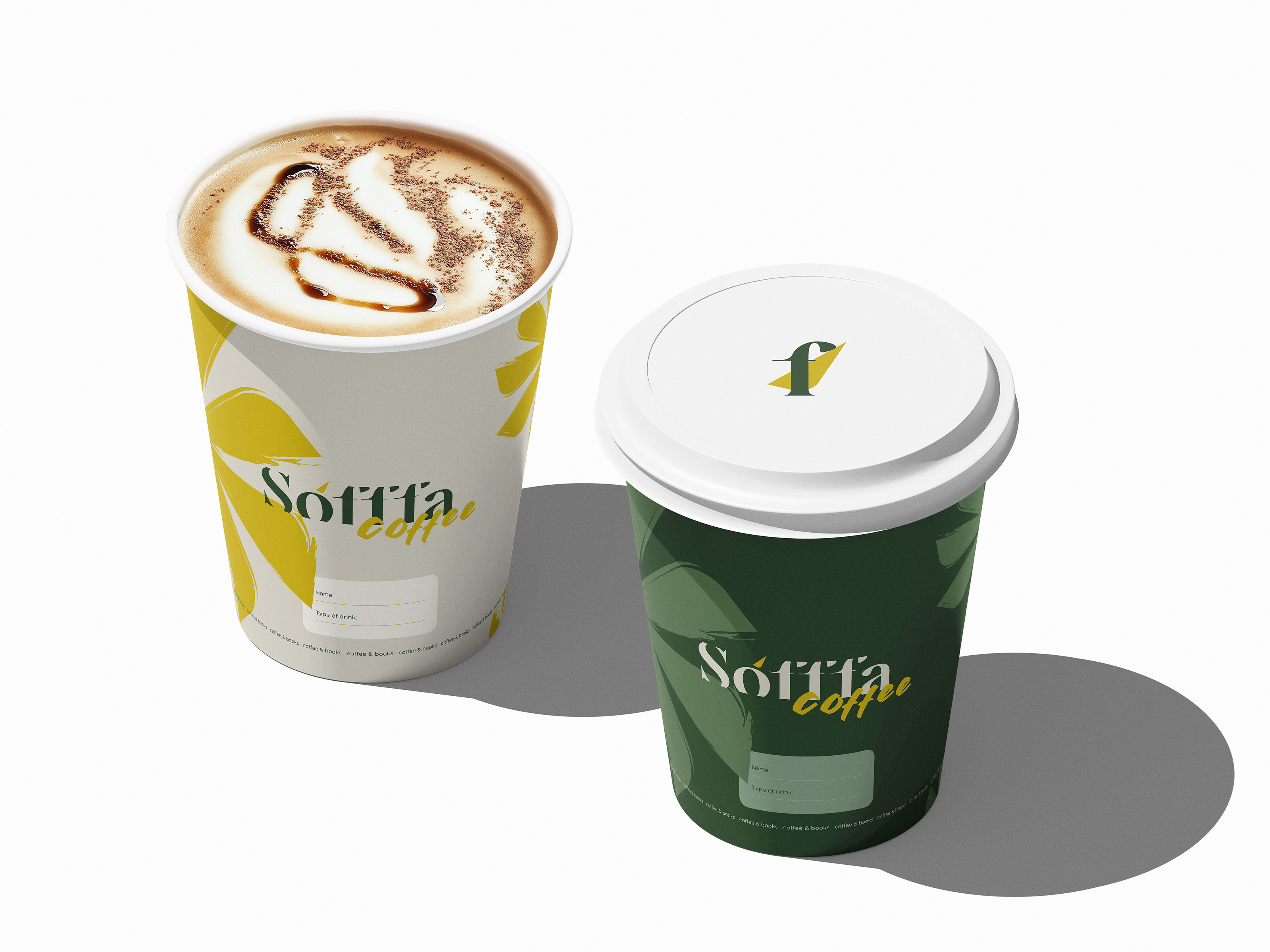 SOFFFA | Эко-кофейня с натуральным кофе и книгами — Изображение №12 — Брендинг на Dprofile