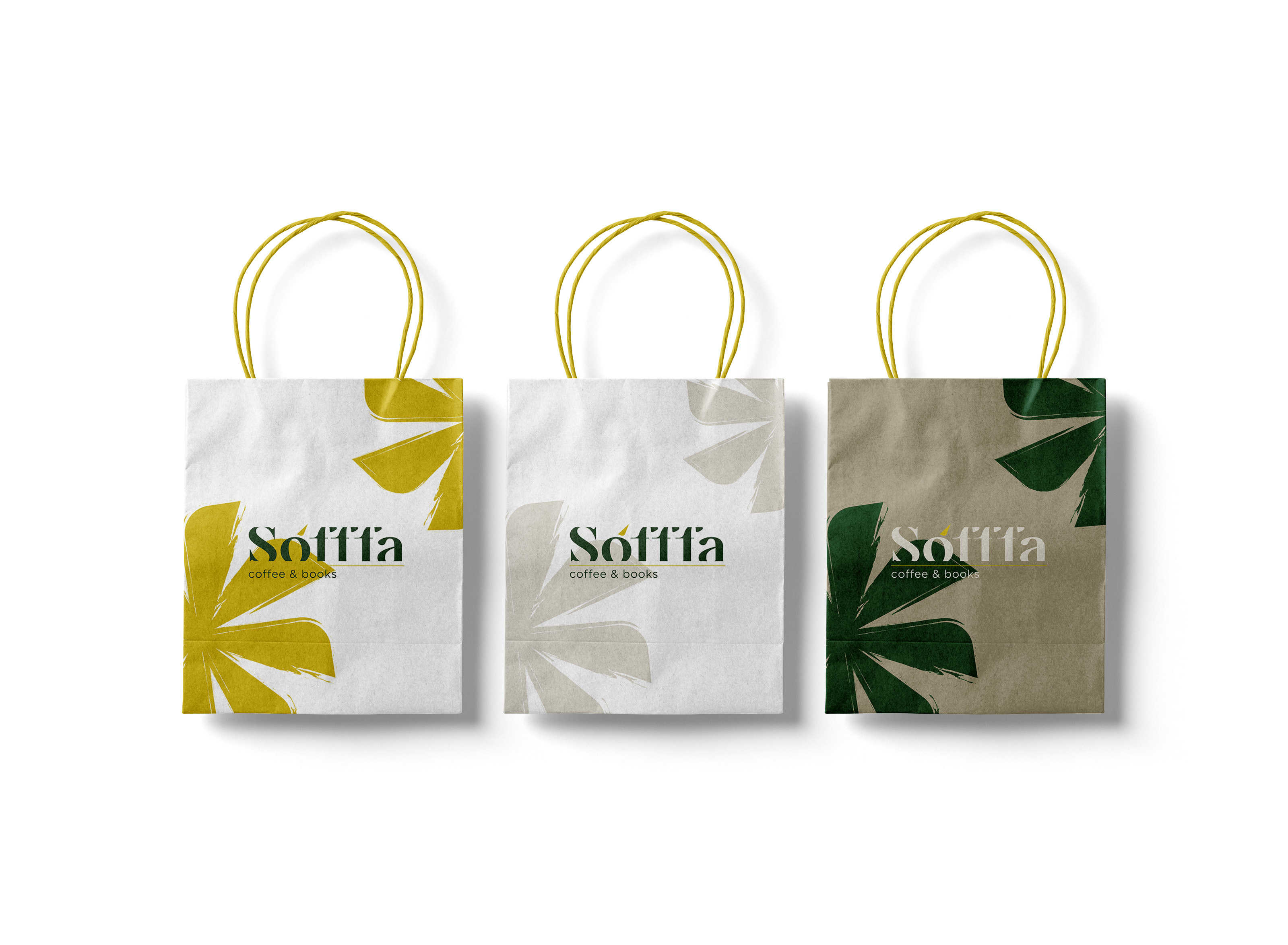 SOFFFA | Эко-кофейня с натуральным кофе и книгами — Изображение №11 — Брендинг на Dprofile