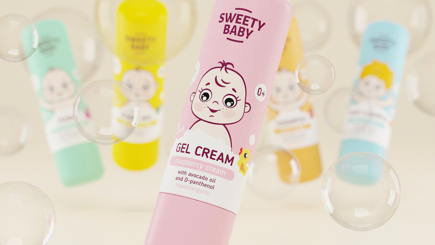 «Sweety Baby» детское средство для купания — Изображение №5 — Брендинг на Dprofile