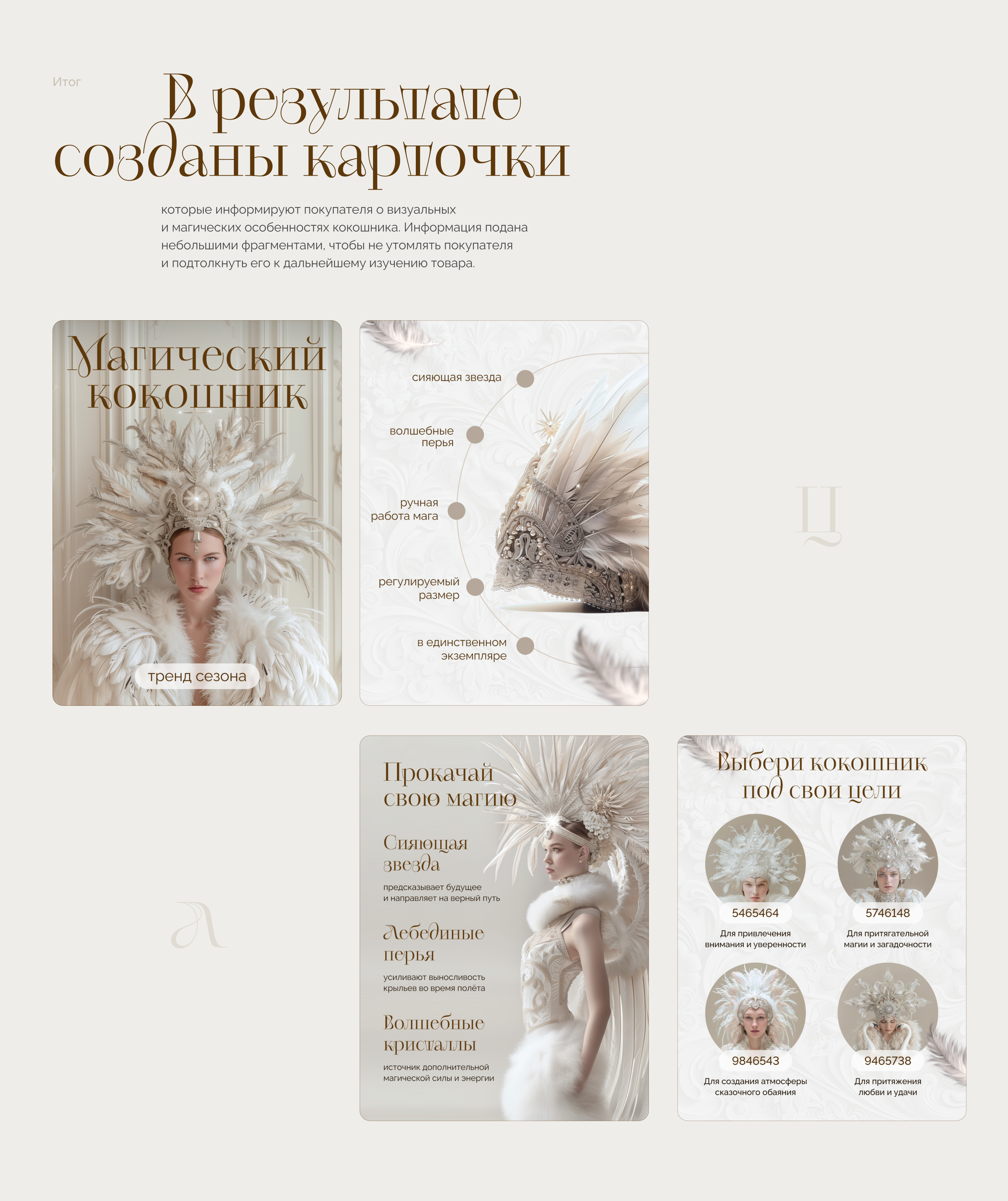 «Лукоморье 2024» / Инфографика для сказочного маркетплейса — Изображение №6 — Интерфейсы, Графика на Dprofile