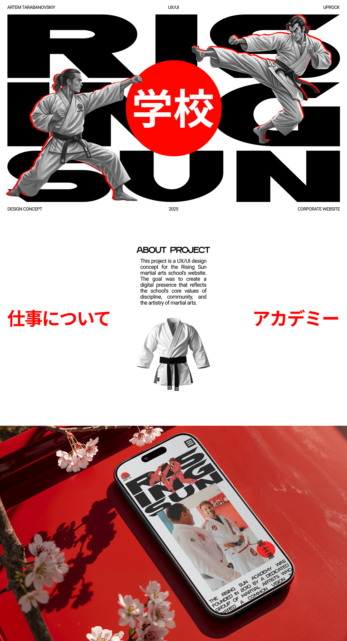 Rising Sun | Corporate Website — Изображение №1 — Интерфейсы на Dprofile