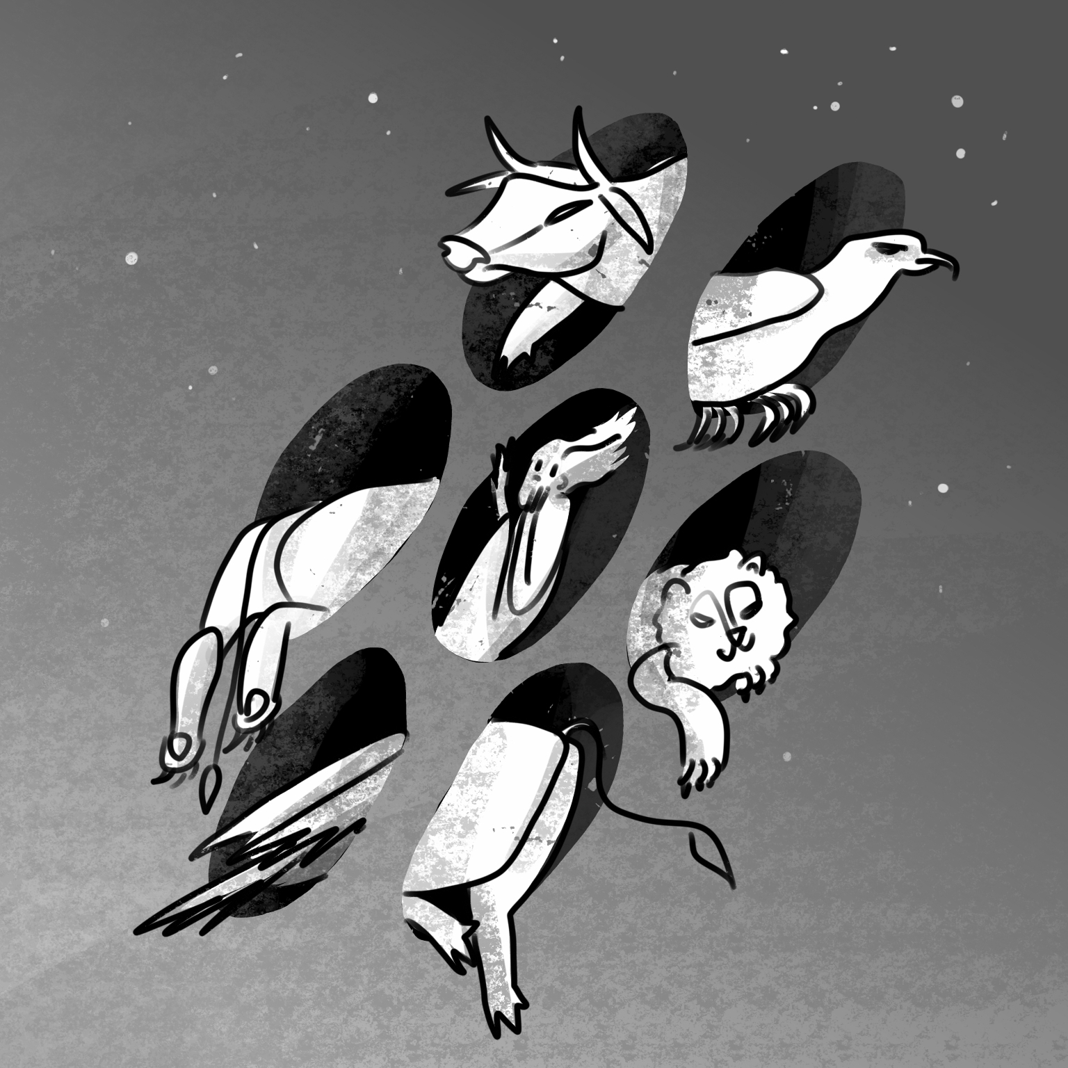 Буквы-человечки — Изображение №17 — Иллюстрация, Графика на Dprofile