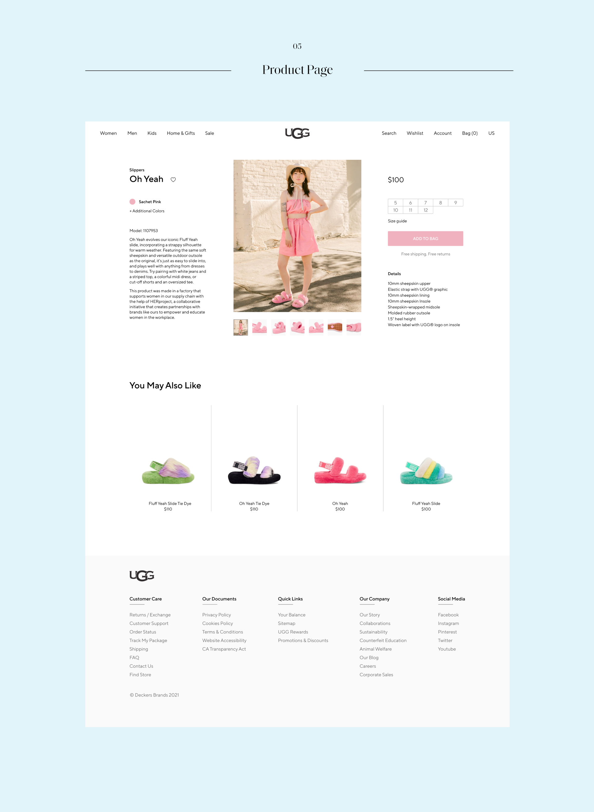 UGG Store — Изображение №8 — Интерфейсы на Dprofile