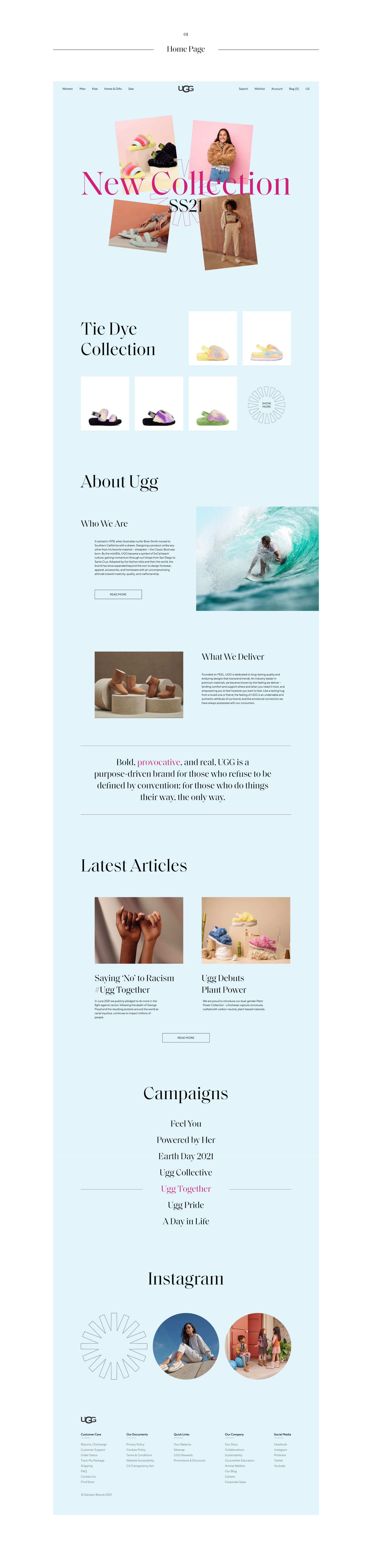 UGG Store — Изображение №2 — Интерфейсы на Dprofile