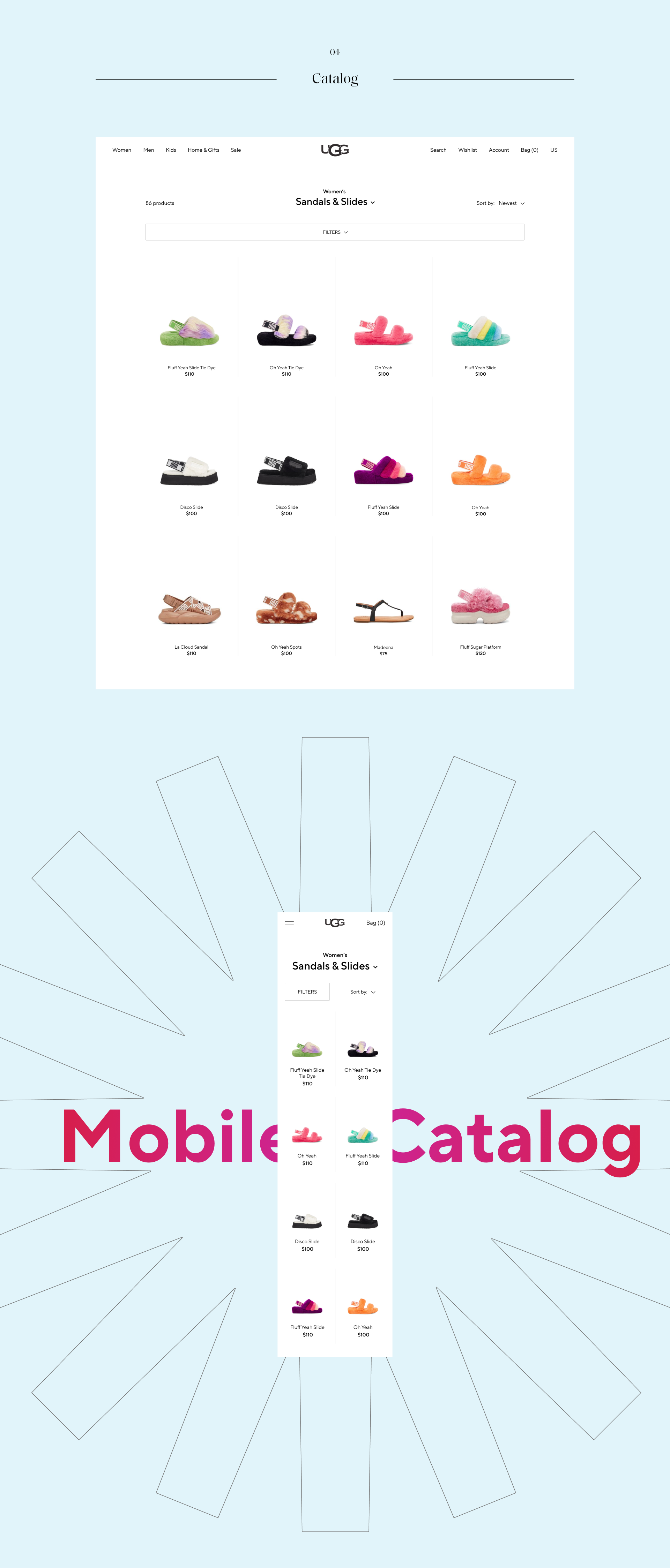 UGG Store — Изображение №6 — Интерфейсы на Dprofile