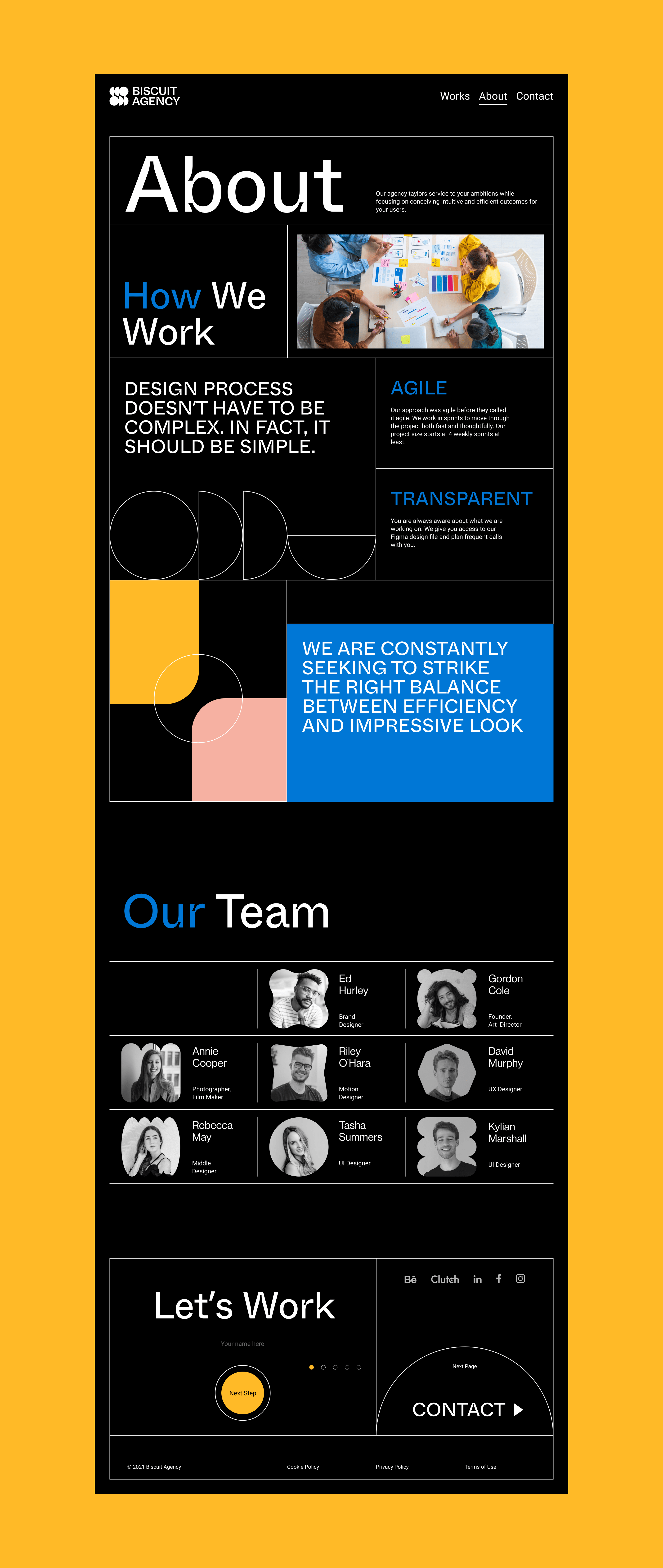 Biscuit Agency — Изображение №10 — Интерфейсы, Брендинг на Dprofile