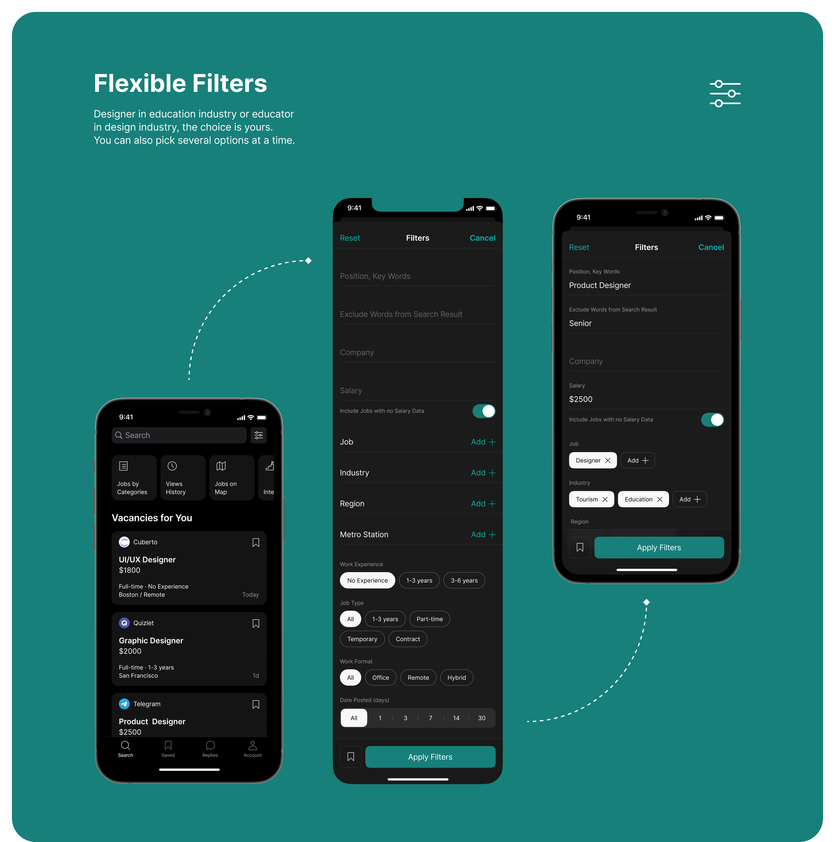 Top Job App — Изображение №5 — Интерфейсы, Брендинг на Dprofile