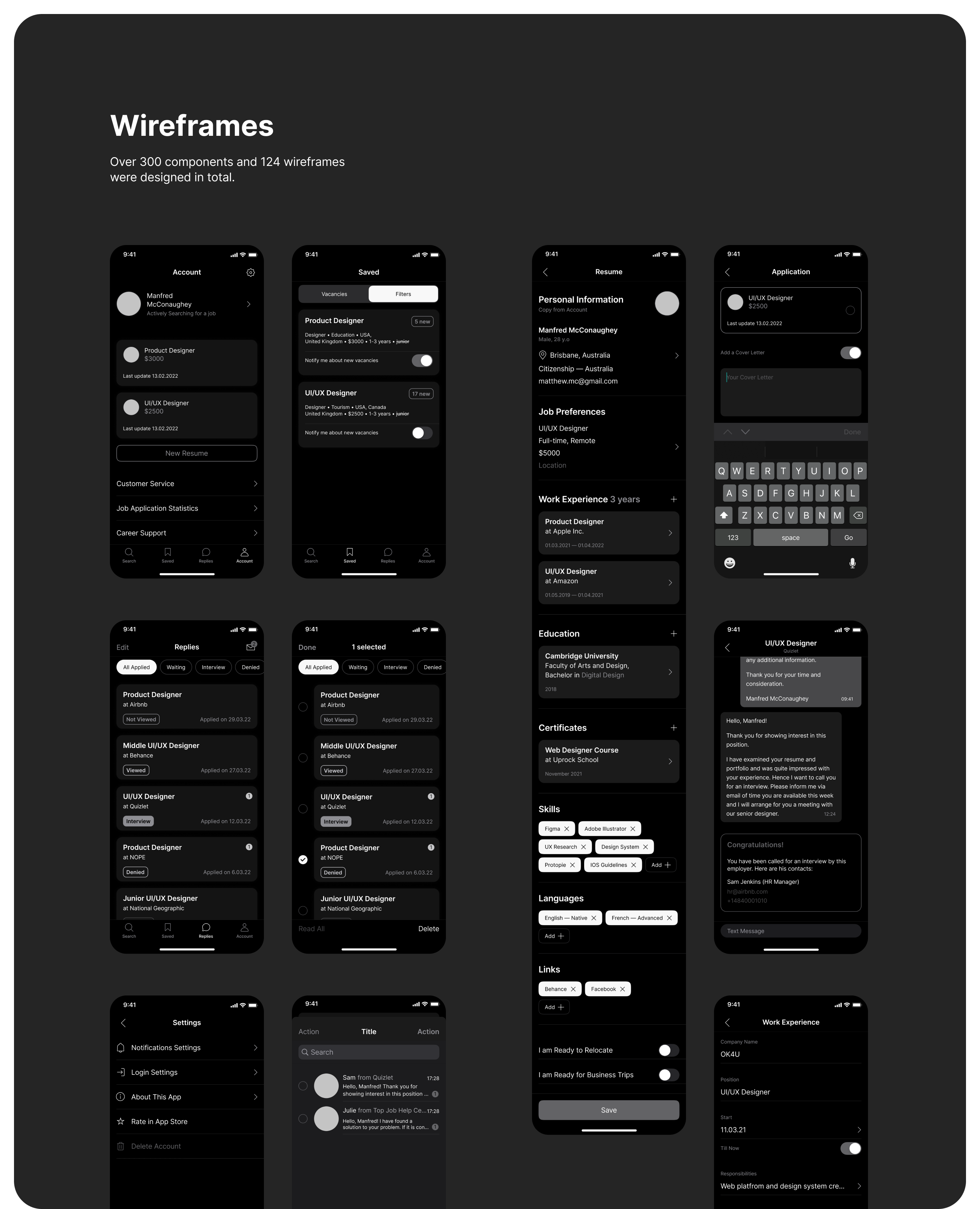 Top Job App — Изображение №10 — Интерфейсы, Брендинг на Dprofile