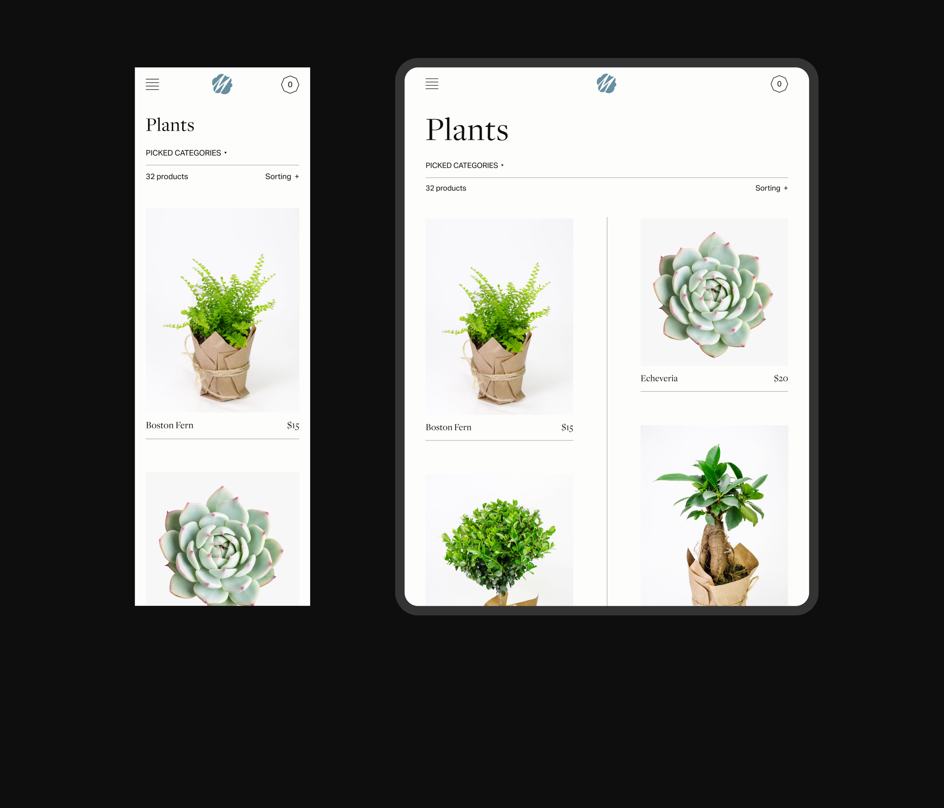 Magniterra - Terrarium Store — Изображение №13 — Интерфейсы, Брендинг на Dprofile