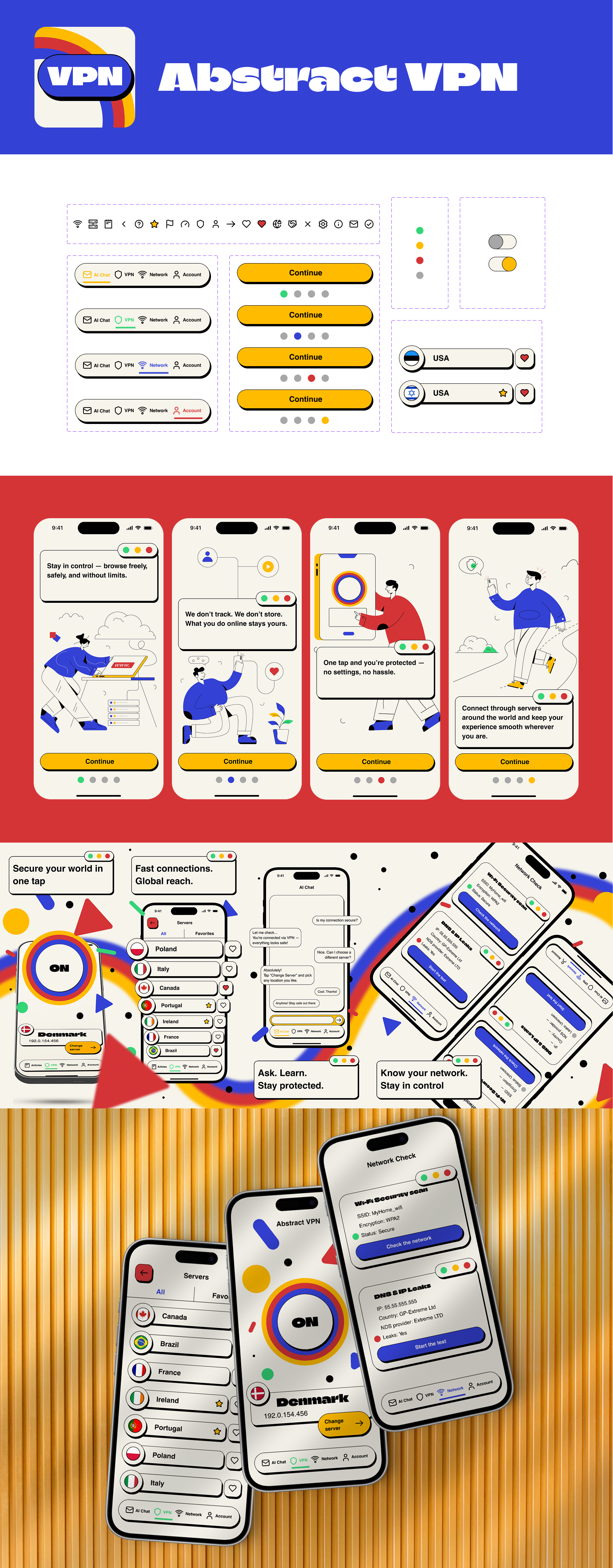 Abstract VPN — Изображение №1 — Интерфейсы на Dprofile
