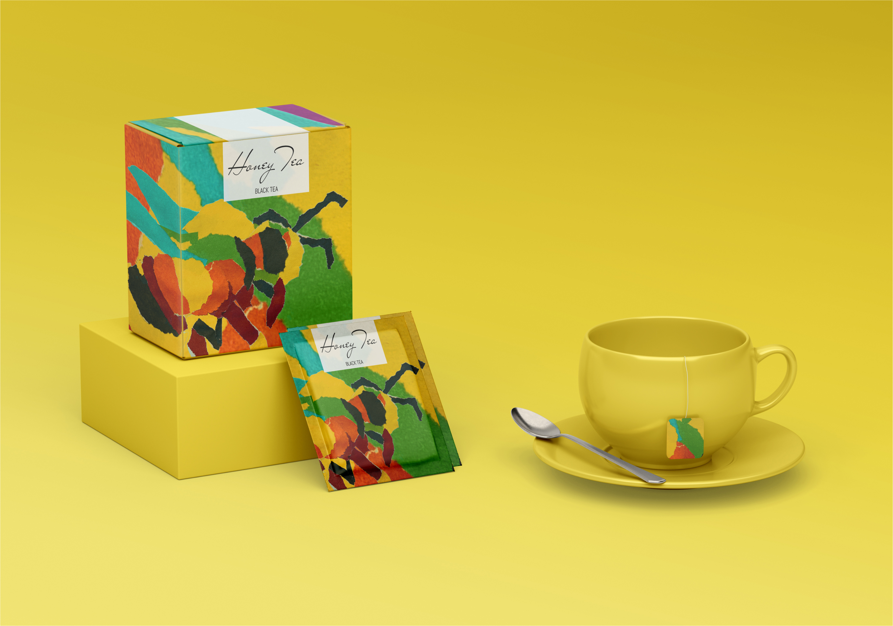 Honey tea — Изображение №2 — Интерфейсы, Брендинг на Dprofile
