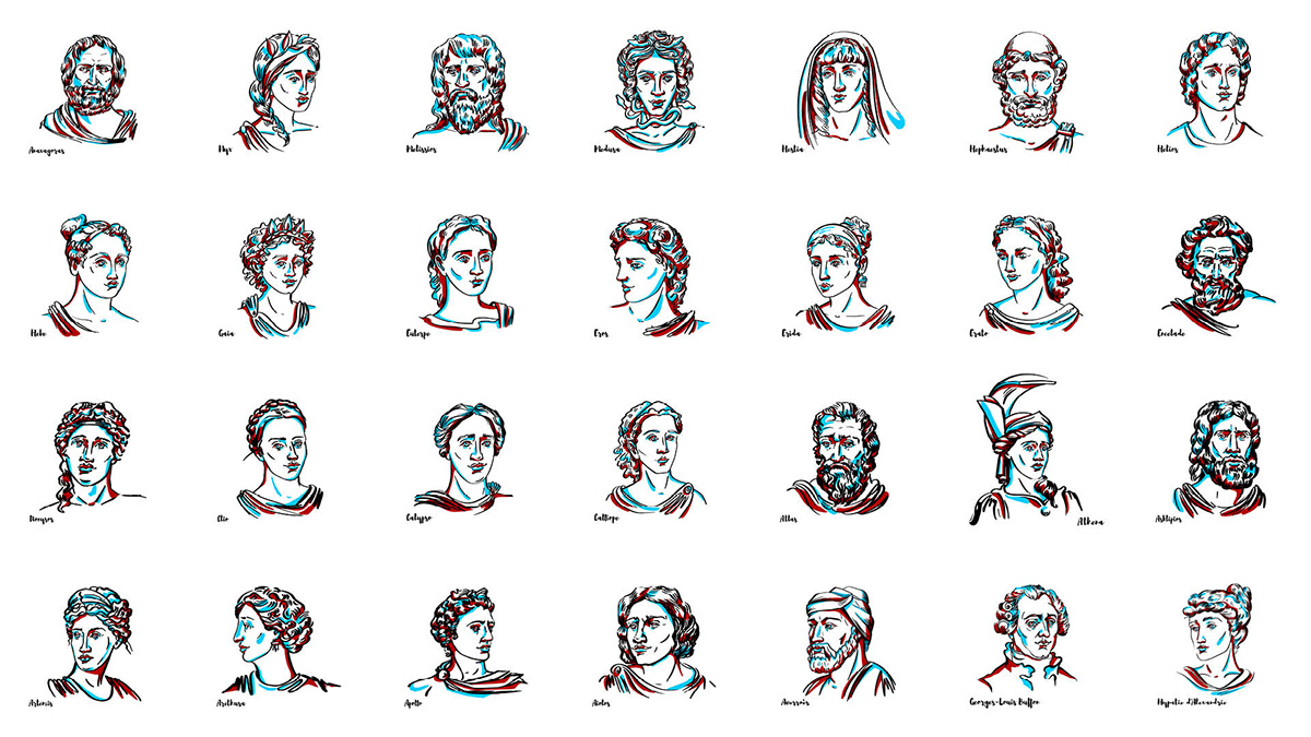 476 портретов известных людей — Изображение №15 — Иллюстрация, Графика на Dprofile