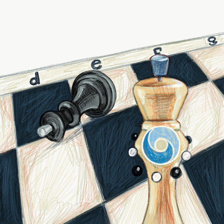 Открытка для журнала ПостНаука 2016 — Изображение №6 — Иллюстрация, Графика на Dprofile