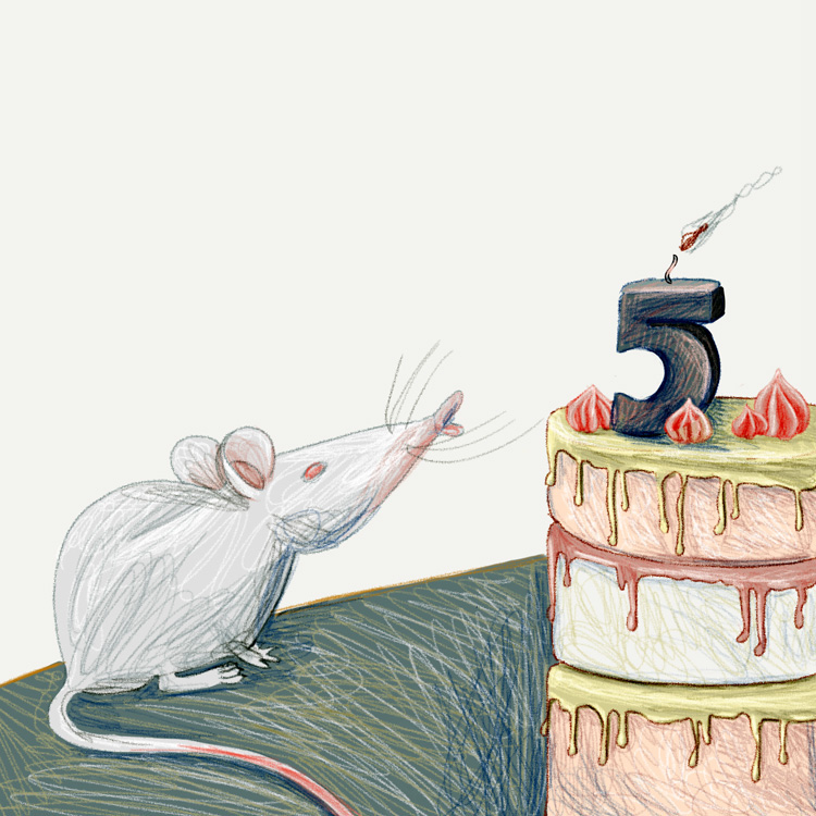 Открытка для журнала ПостНаука 2016 — Изображение №7 — Иллюстрация, Графика на Dprofile