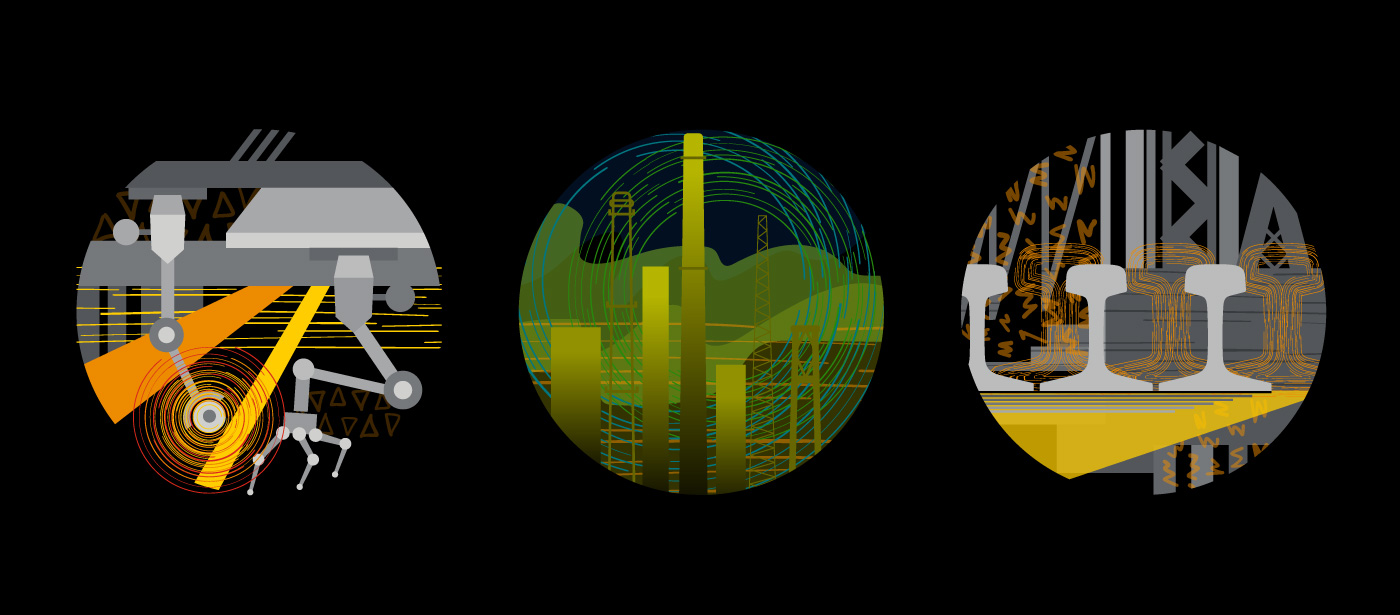 Индустриальные иллюстрации — Изображение №2 — Иллюстрация, Графика на Dprofile