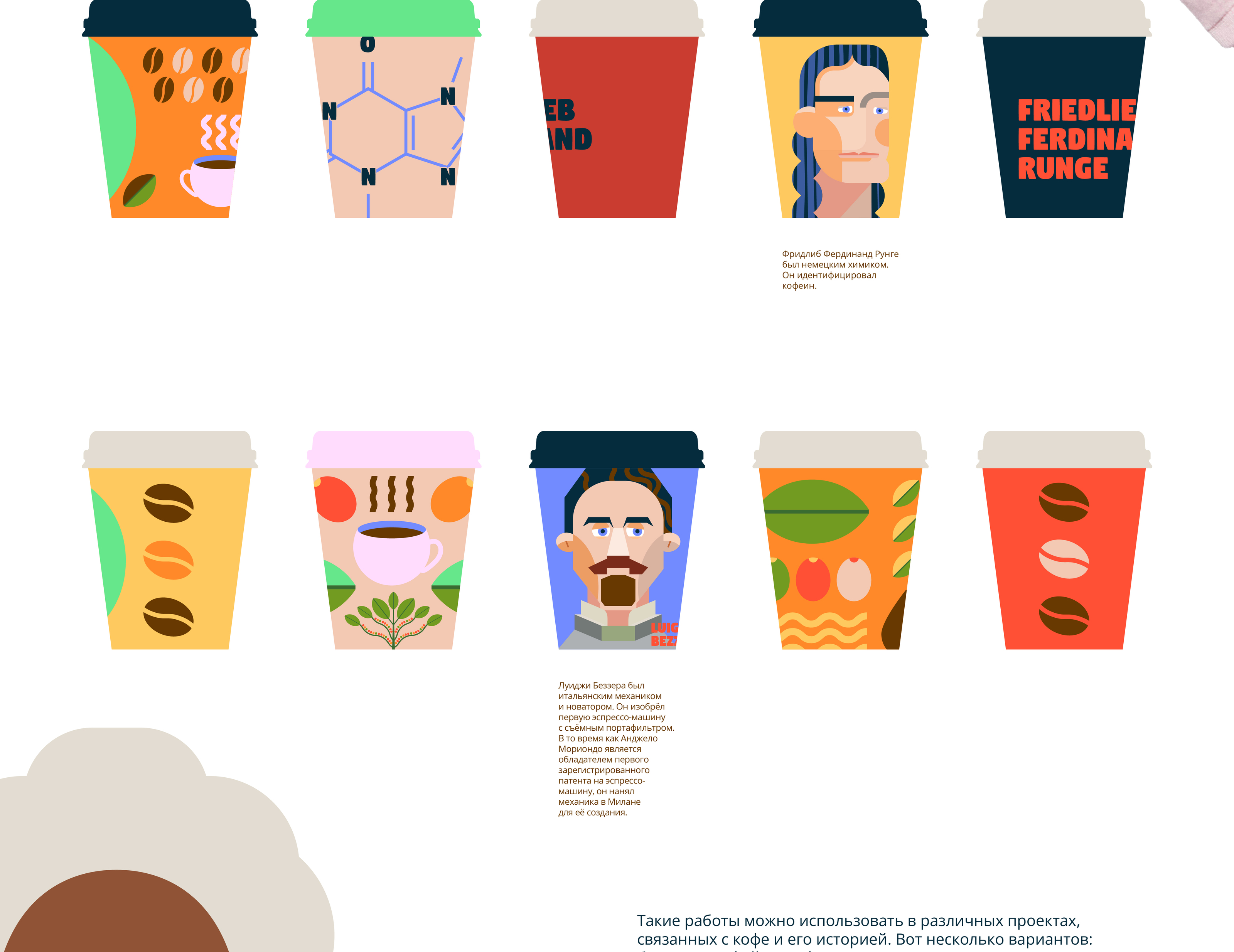 Первооткрыватели кофе — Изображение №3 — Брендинг, Иллюстрация на Dprofile
