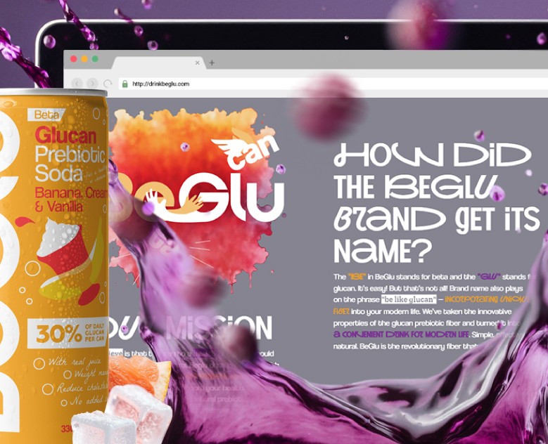 Дизайн сайта для напитков — Интерфейсы, Маркетинг на Dprofile