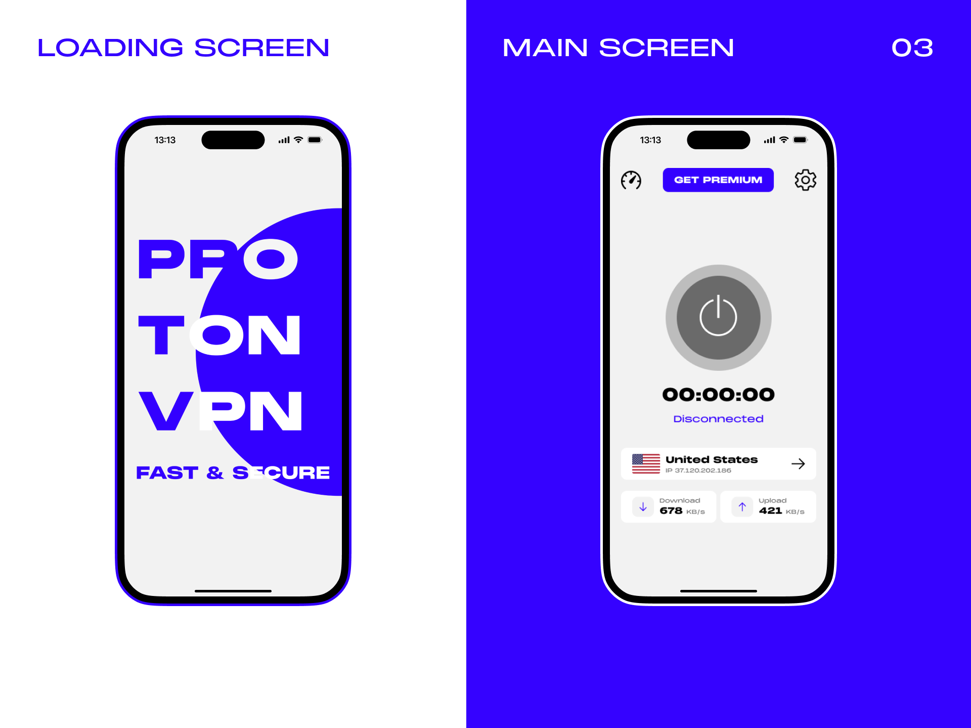Proton VPN — Изображение №3 — Интерфейсы, Брендинг на Dprofile