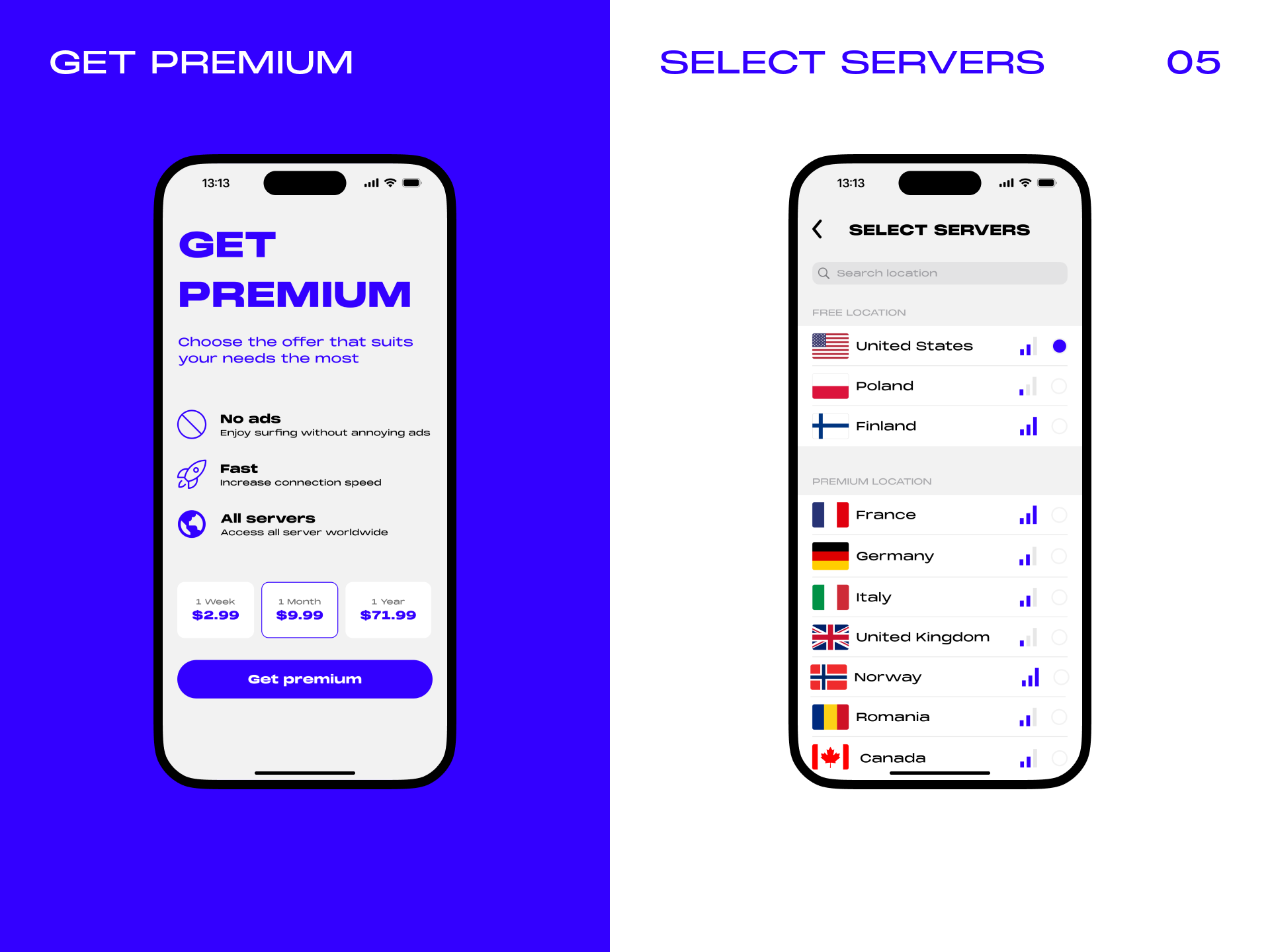 Proton VPN — Изображение №5 — Интерфейсы, Брендинг на Dprofile
