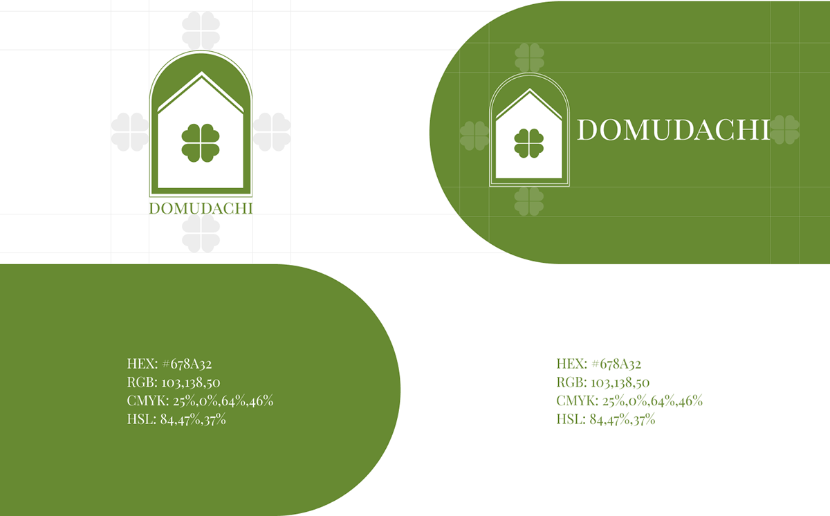 DOMUDACHI // LOGO DESIGN — Изображение №4 — Брендинг на Dprofile