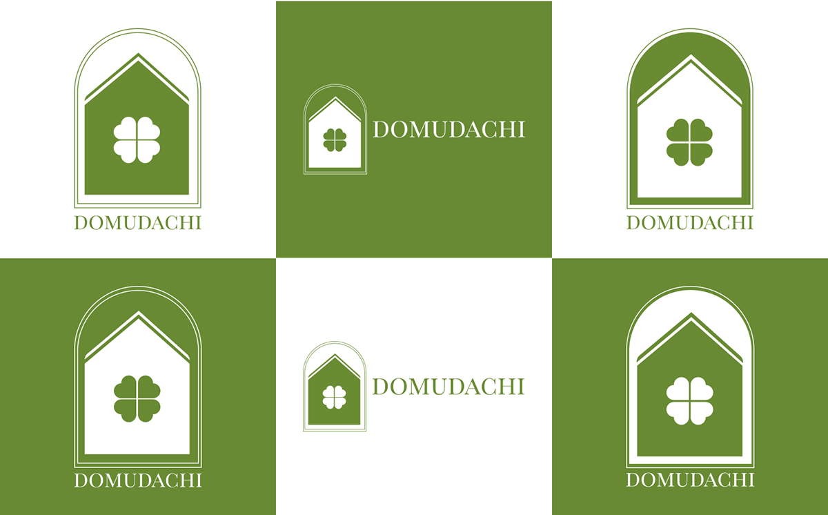 DOMUDACHI // LOGO DESIGN — Изображение №2 — Брендинг на Dprofile