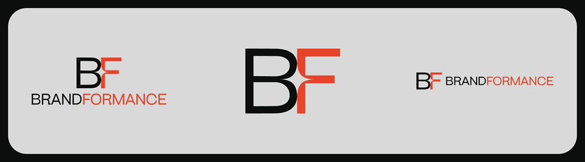 BRANDFORMANCE // MARKETING AGENCY LOGO — Изображение №6 — Брендинг на Dprofile