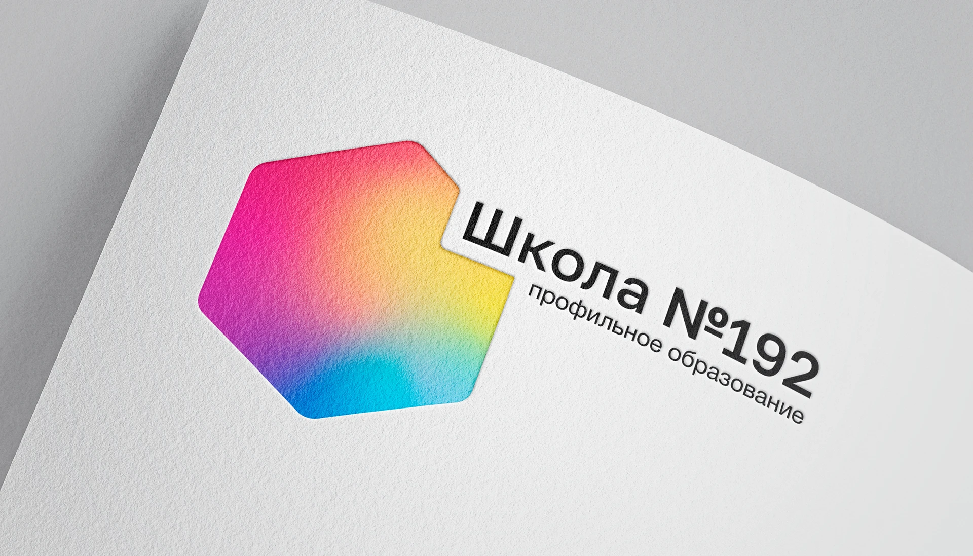 Школа №192 — разработка логотипа и гайдлайна — Изображение №1 — Брендинг на Dprofile