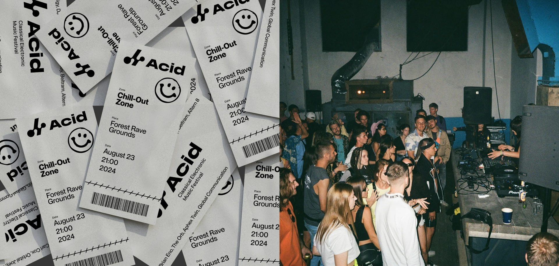 Acid — Classical Electronic Music Festival — Изображение №6 — Брендинг на Dprofile