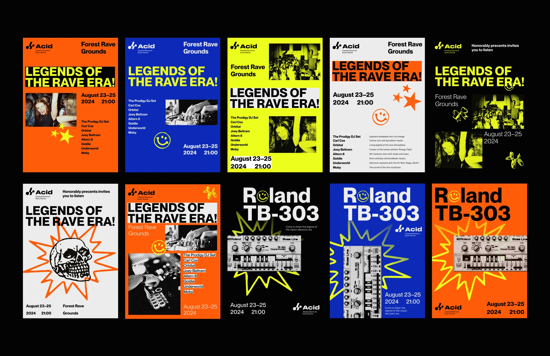 Acid — Classical Electronic Music Festival — Изображение №9 — Брендинг на Dprofile