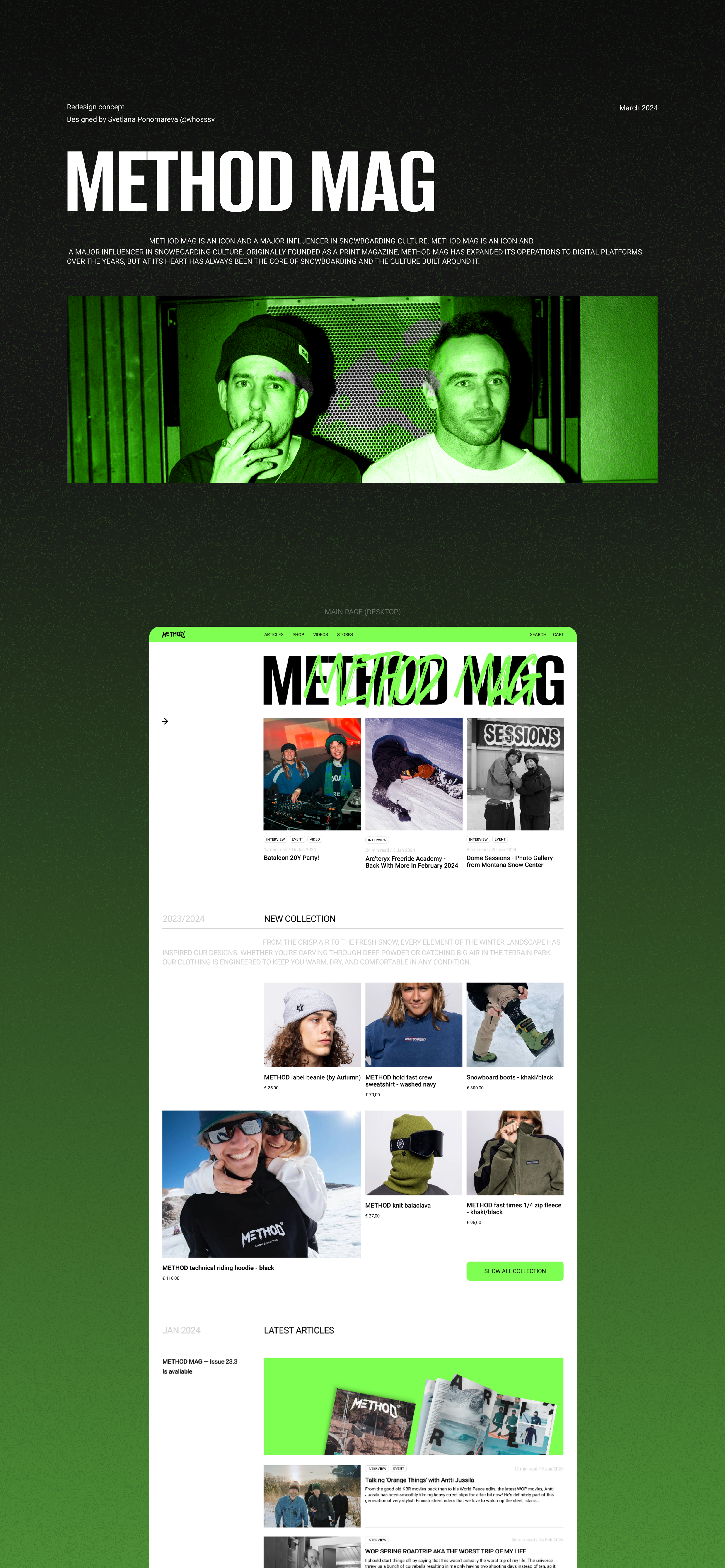 Method magazine│Website redesign — Изображение №1 — Интерфейсы на Dprofile