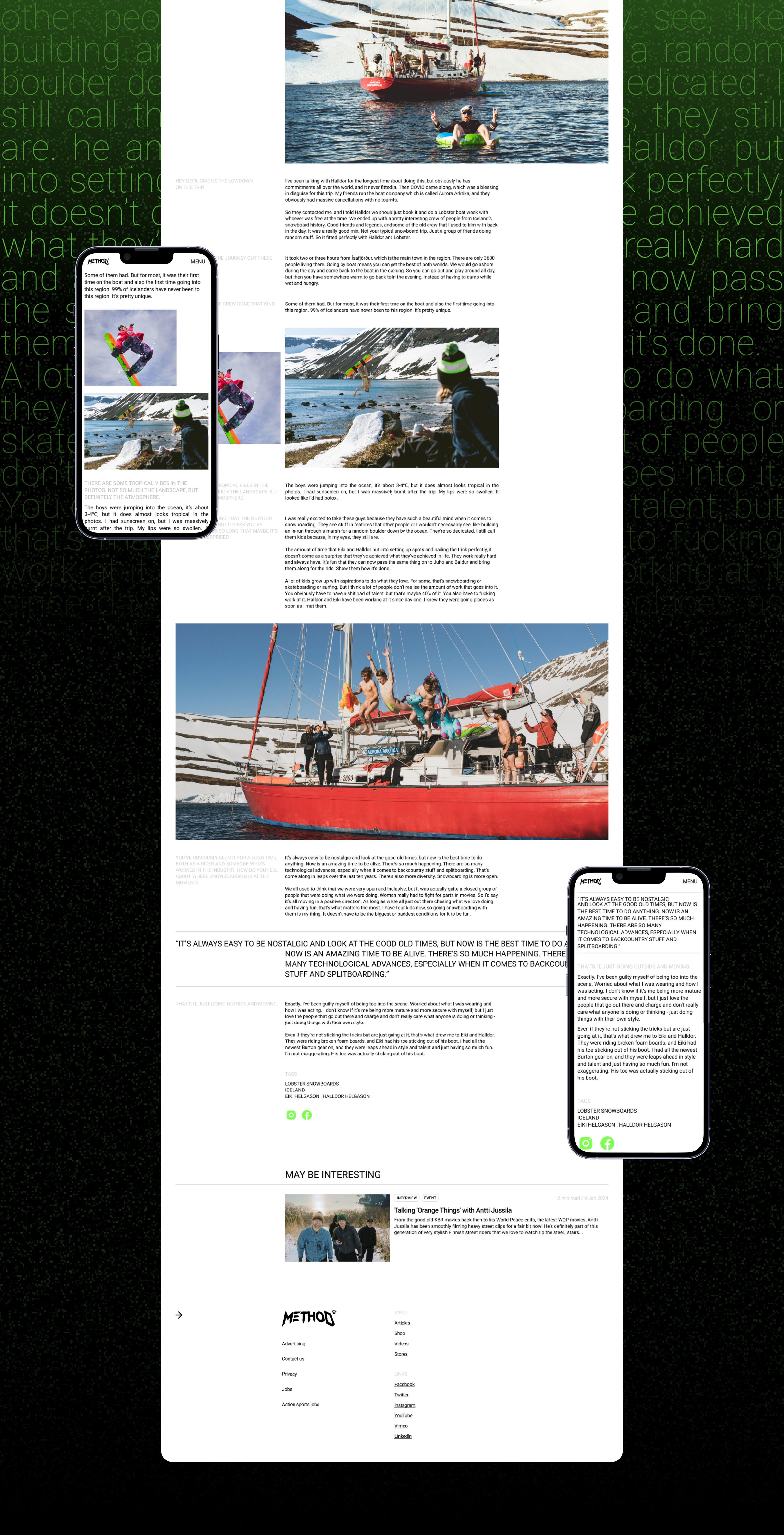 Method magazine│Website redesign — Изображение №5 — Интерфейсы на Dprofile