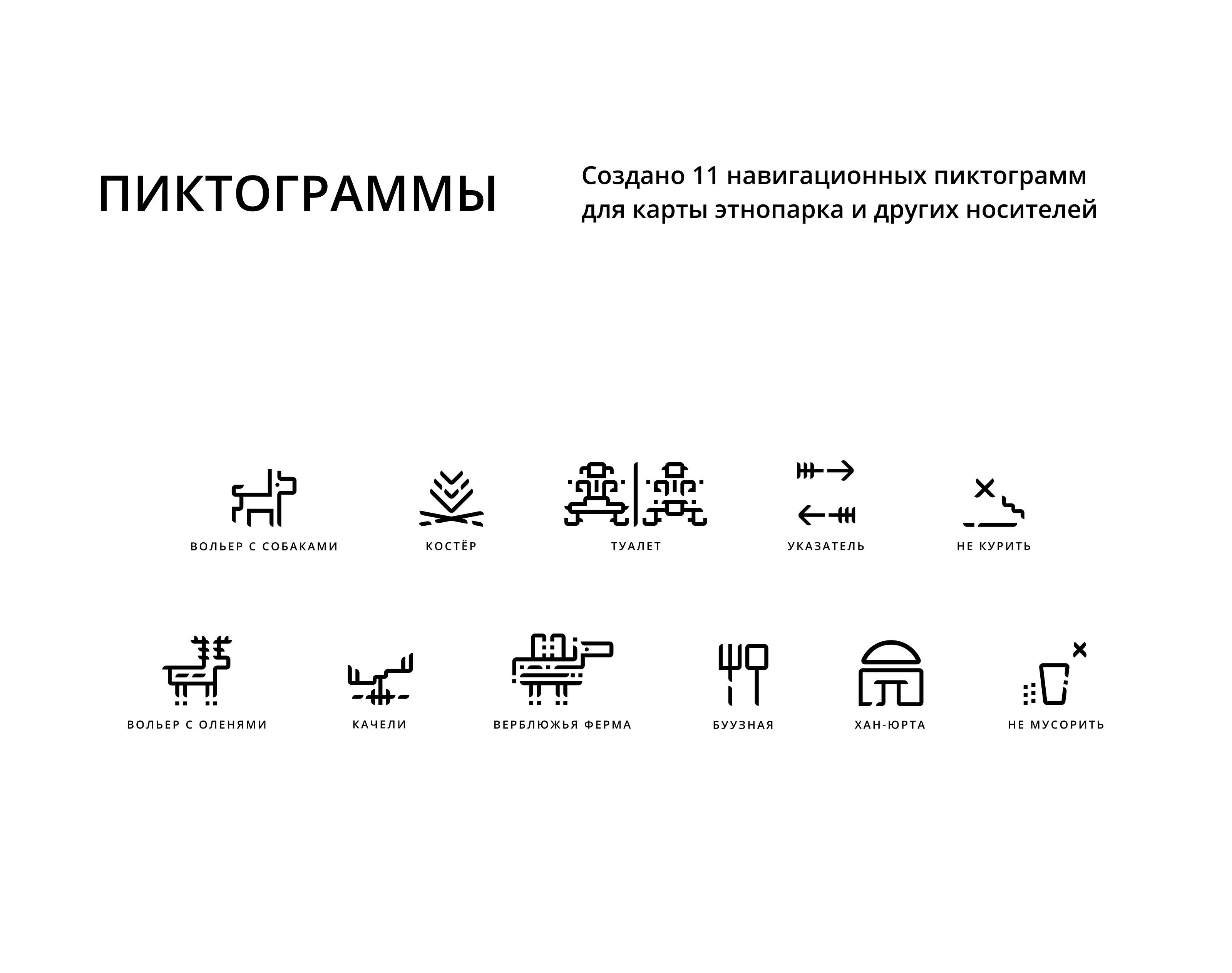 Графический комплекс для этнопарка «Кочевник» — Изображение №11 — Брендинг, Графика на Dprofile