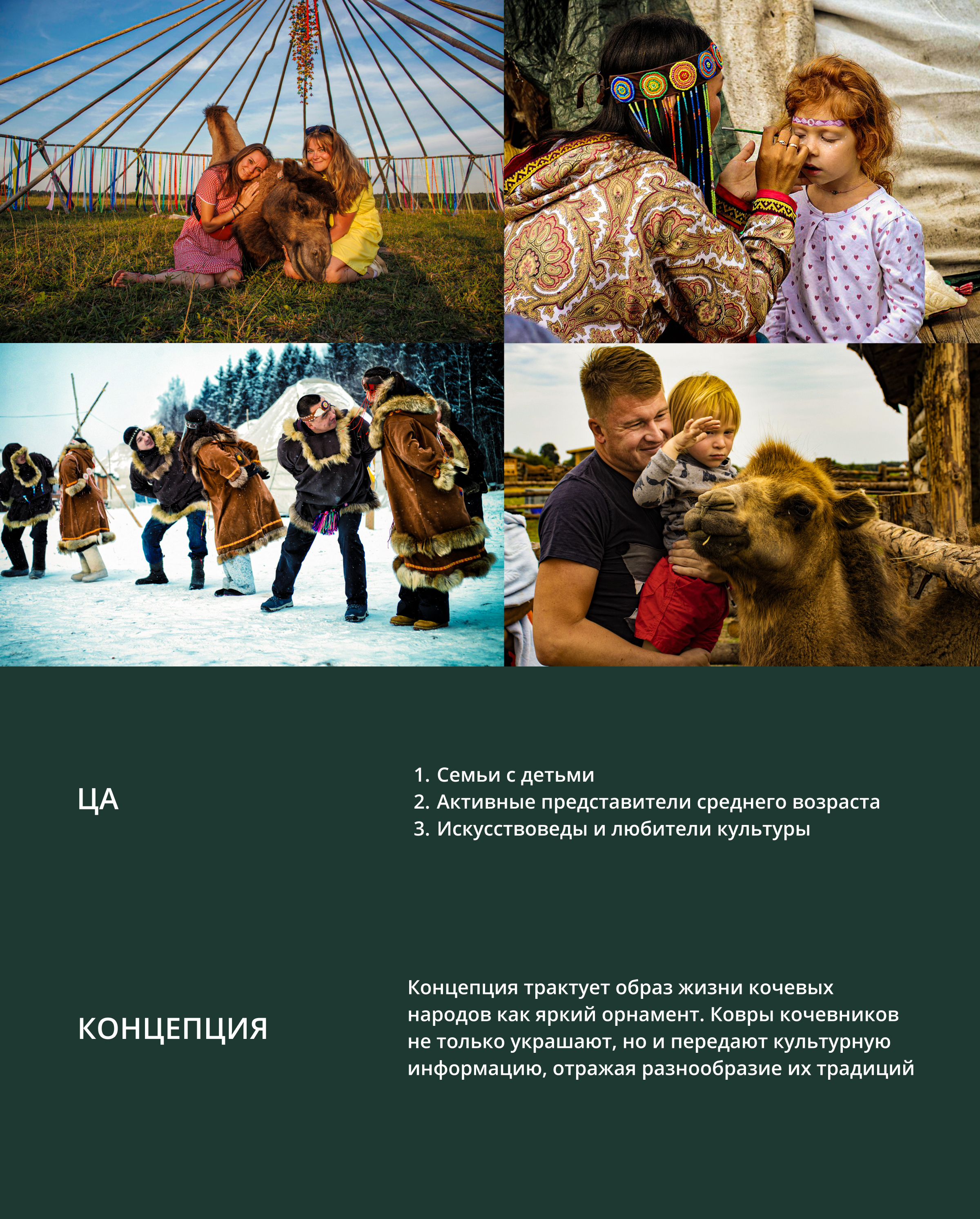 Графический комплекс для этнопарка «Кочевник» — Изображение №2 — Брендинг, Графика на Dprofile