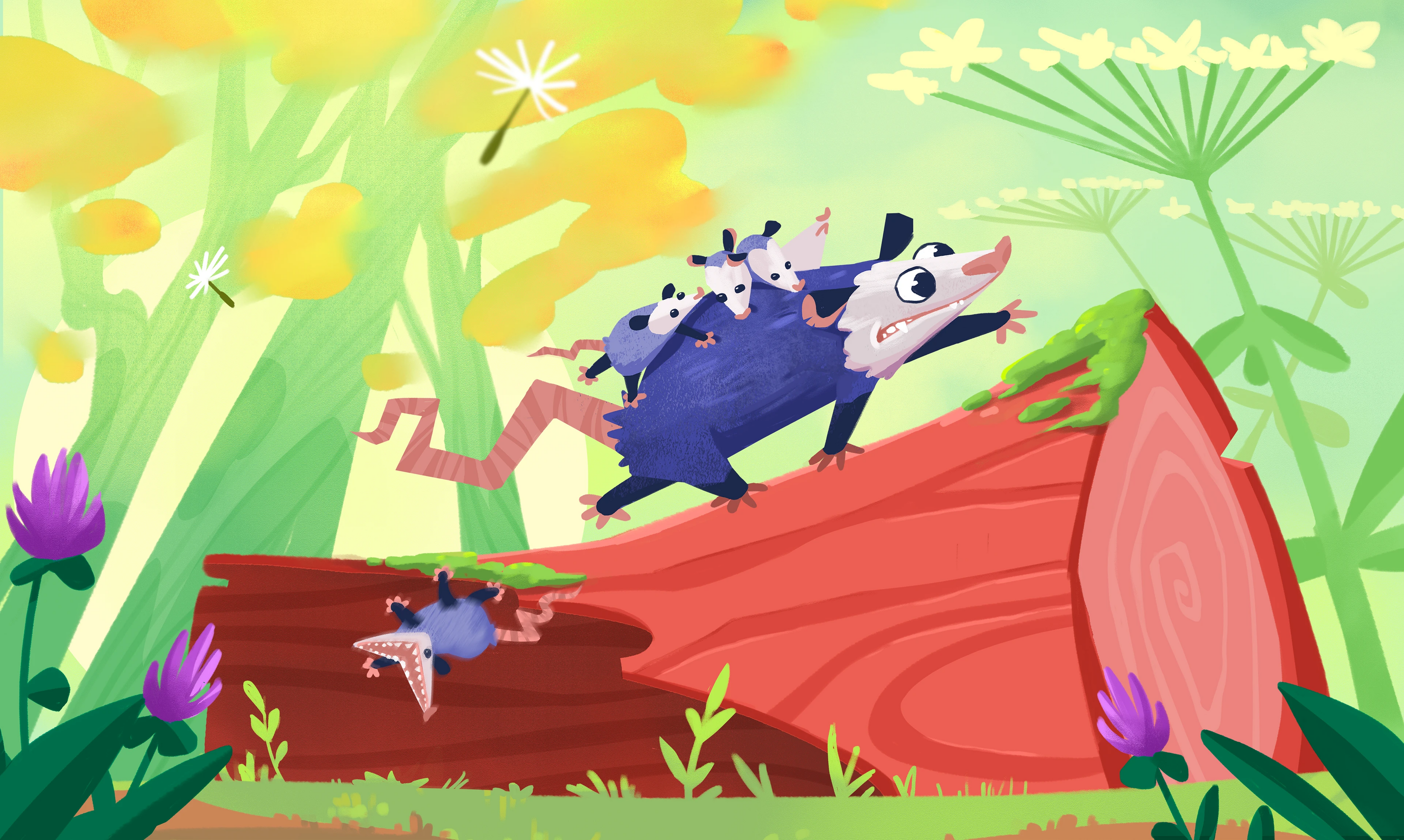 Possum Journey — Изображение №4 — Иллюстрация на Dprofile