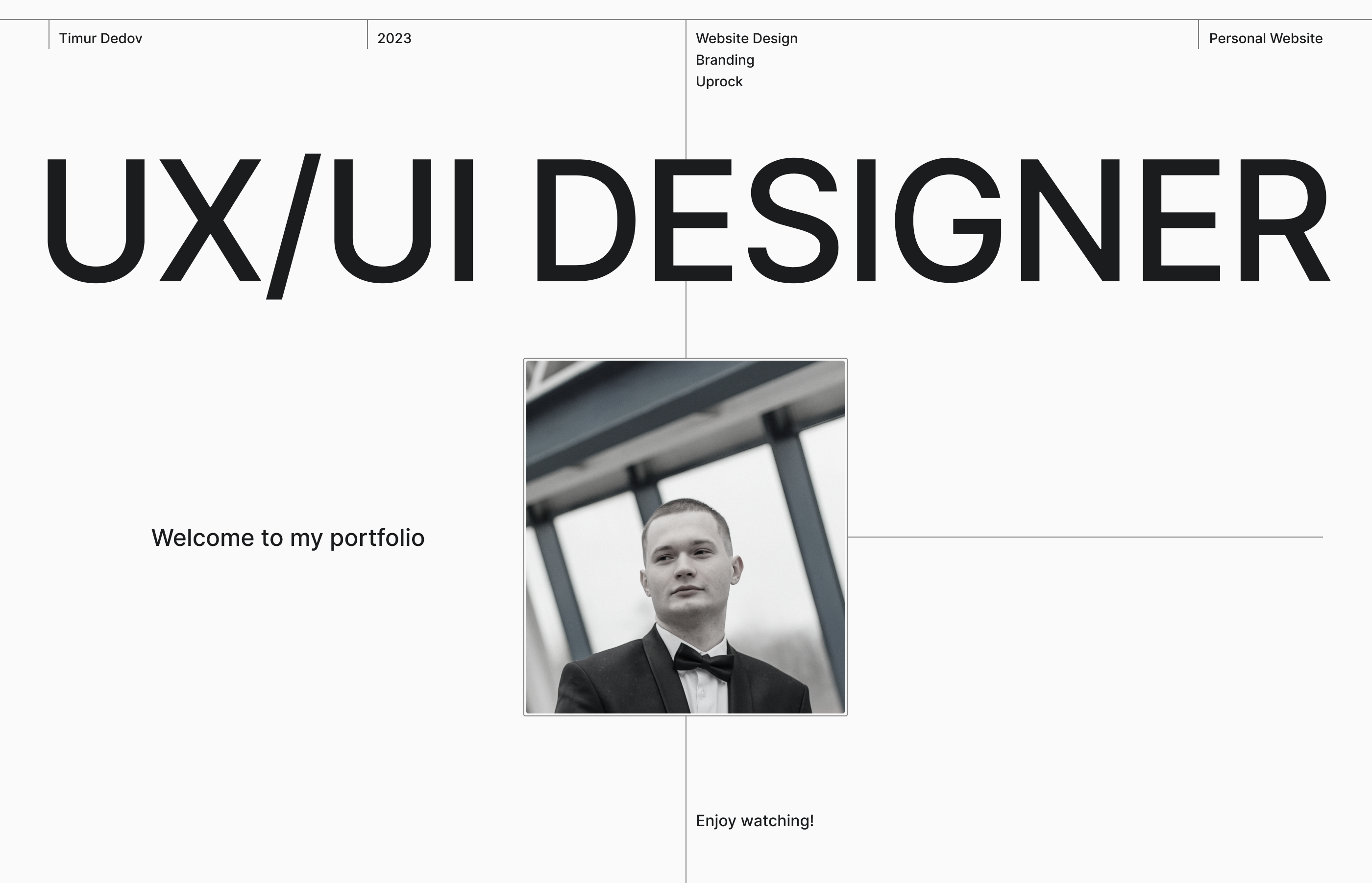 Timur Dedov || Portfolio — Изображение №1 — Интерфейсы, Брендинг на Dprofile