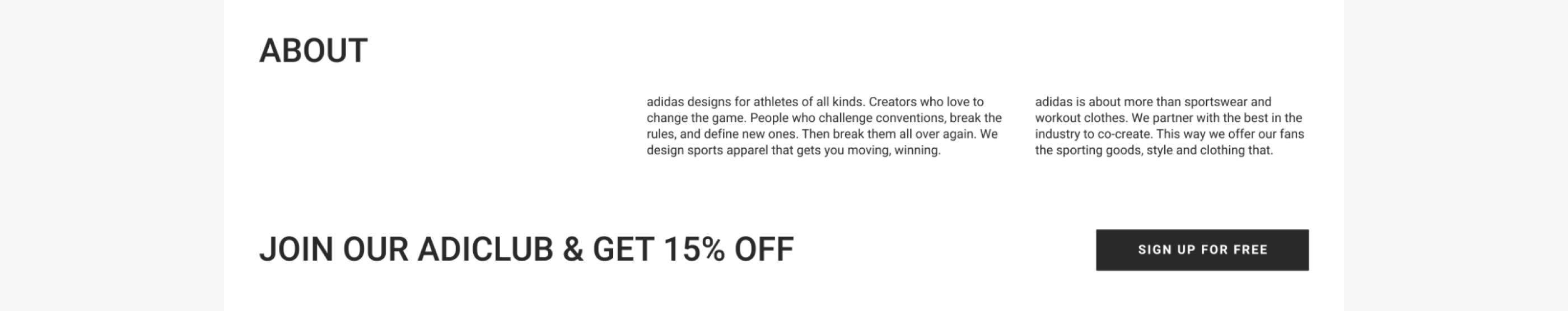 ADIDAS || E-commerce redesign concept — Изображение №9 — Интерфейсы на Dprofile