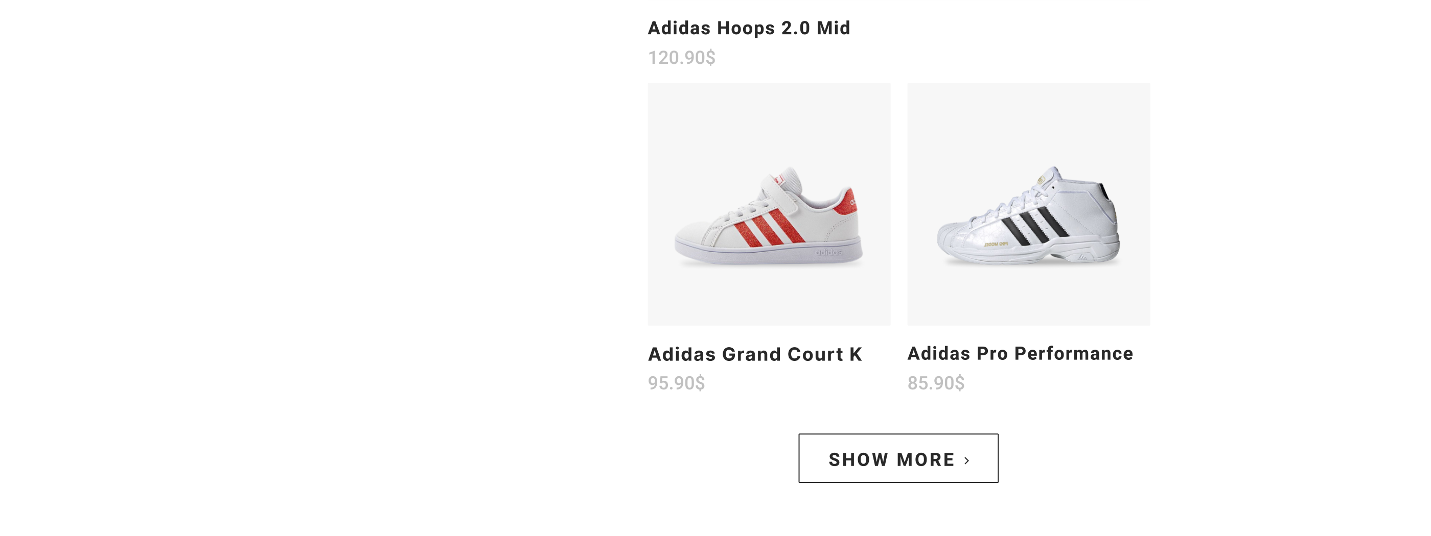 ADIDAS || E-commerce redesign concept — Изображение №21 — Интерфейсы на Dprofile