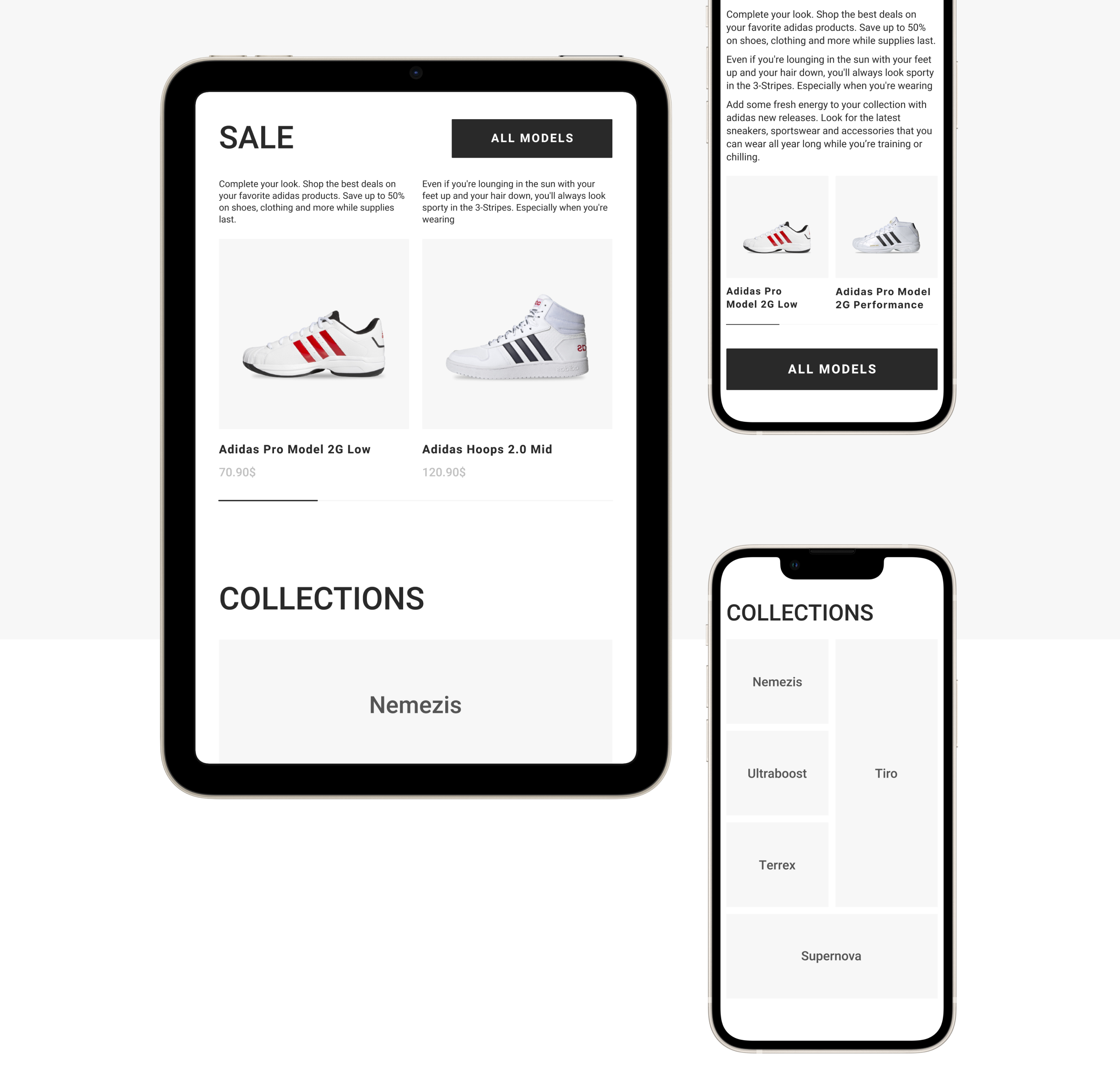 ADIDAS || E-commerce redesign concept — Изображение №17 — Интерфейсы на Dprofile