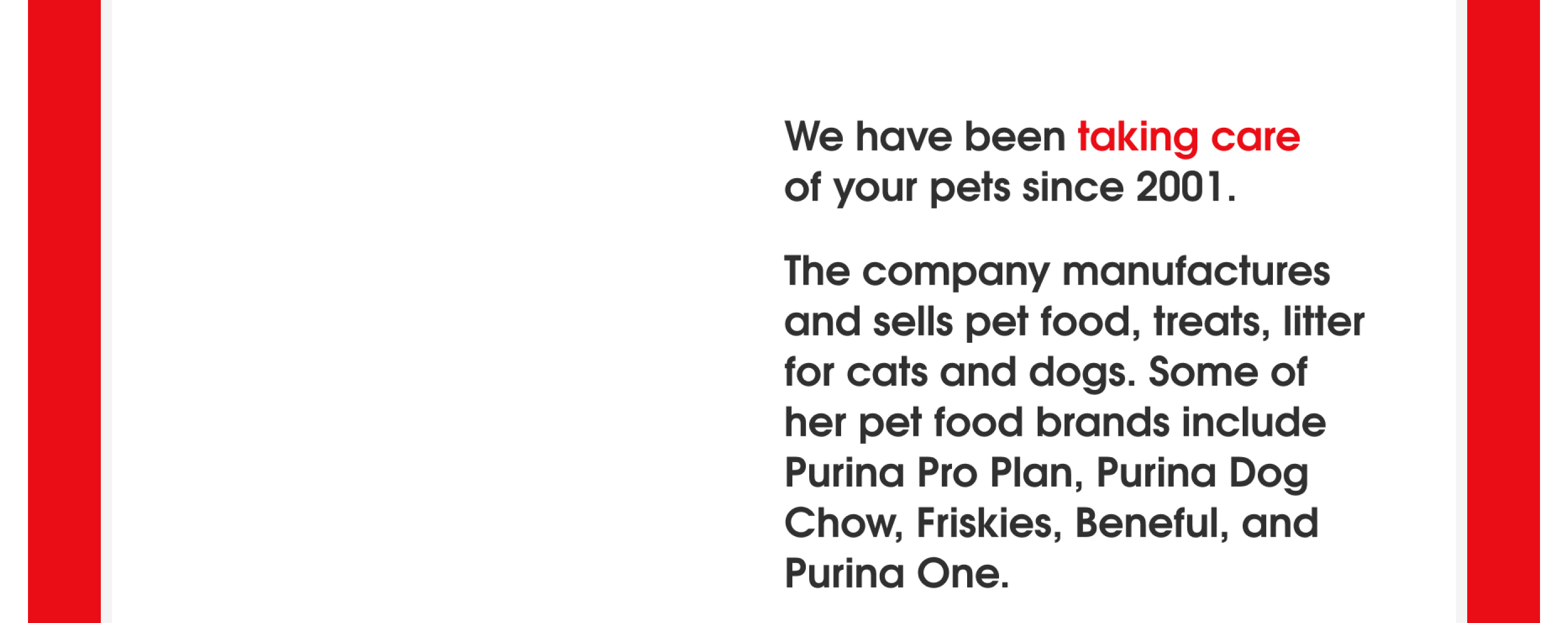 Purina||Redesign concept — Изображение №14 — Интерфейсы, Брендинг, Графика на Dprofile