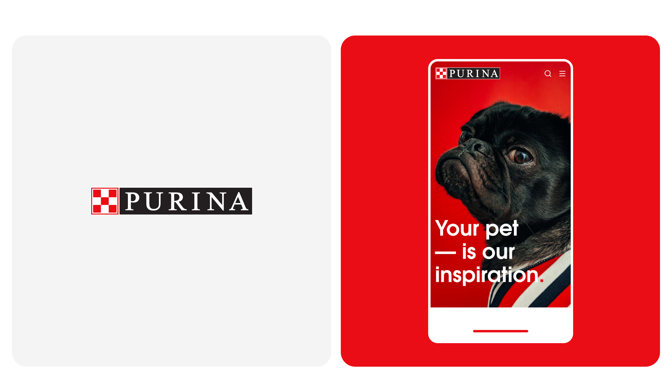 Purina||Redesign concept — Изображение №3 — Интерфейсы, Брендинг, Графика на Dprofile