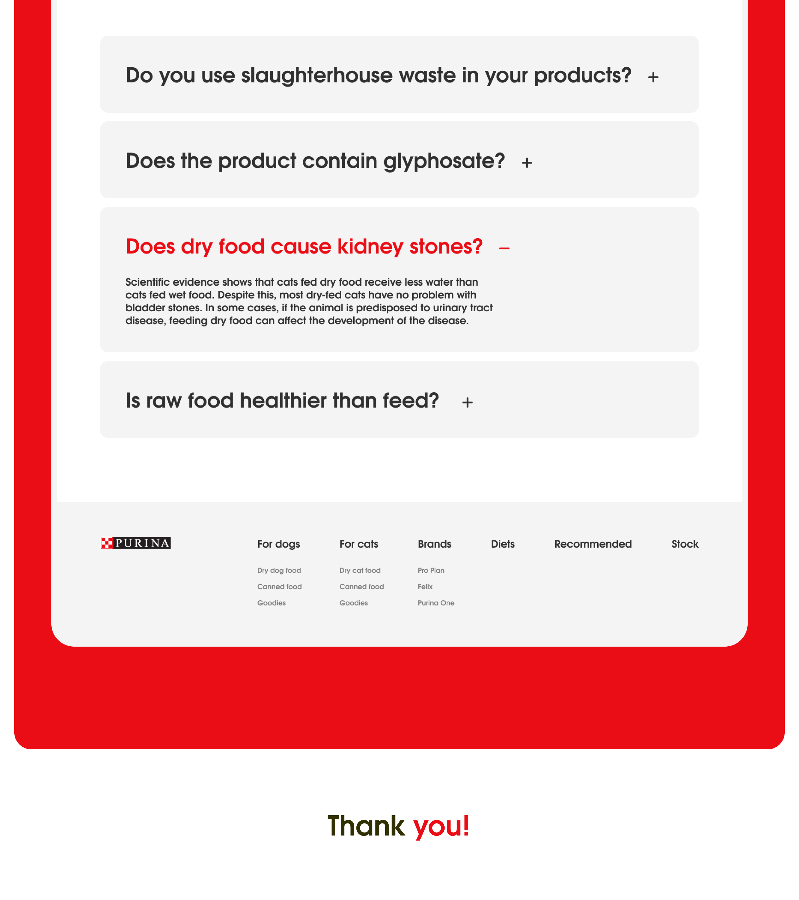 Purina||Redesign concept — Изображение №16 — Интерфейсы, Брендинг, Графика на Dprofile