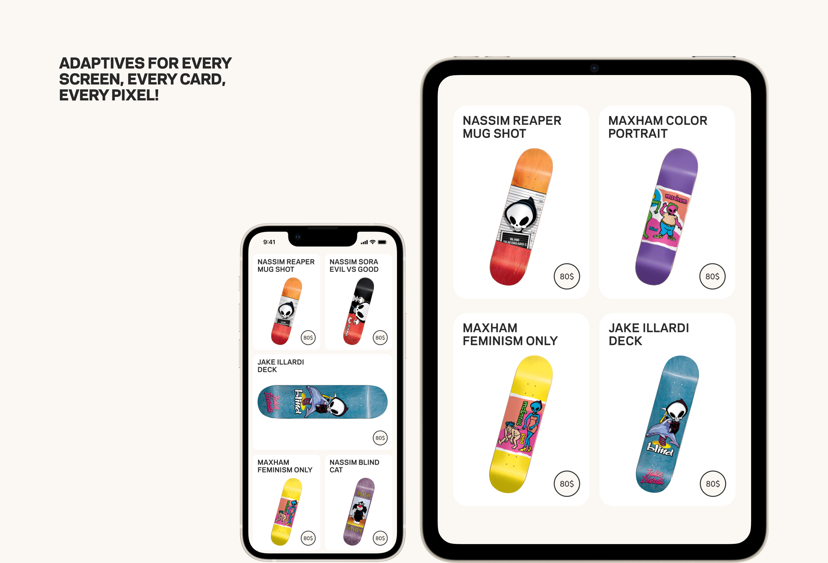 BLIND SKATEBOARDS || E-commerce redesign concept — Изображение №13 — Интерфейсы, Брендинг, Графика на Dprofile