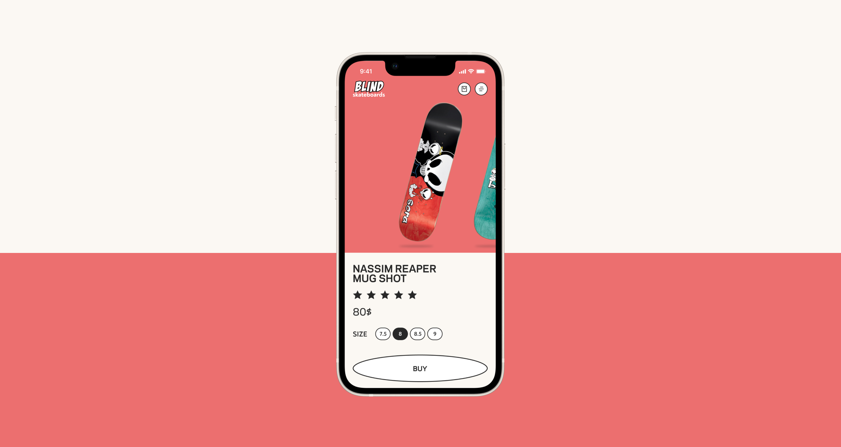 BLIND SKATEBOARDS || E-commerce redesign concept — Изображение №16 — Интерфейсы, Брендинг, Графика на Dprofile