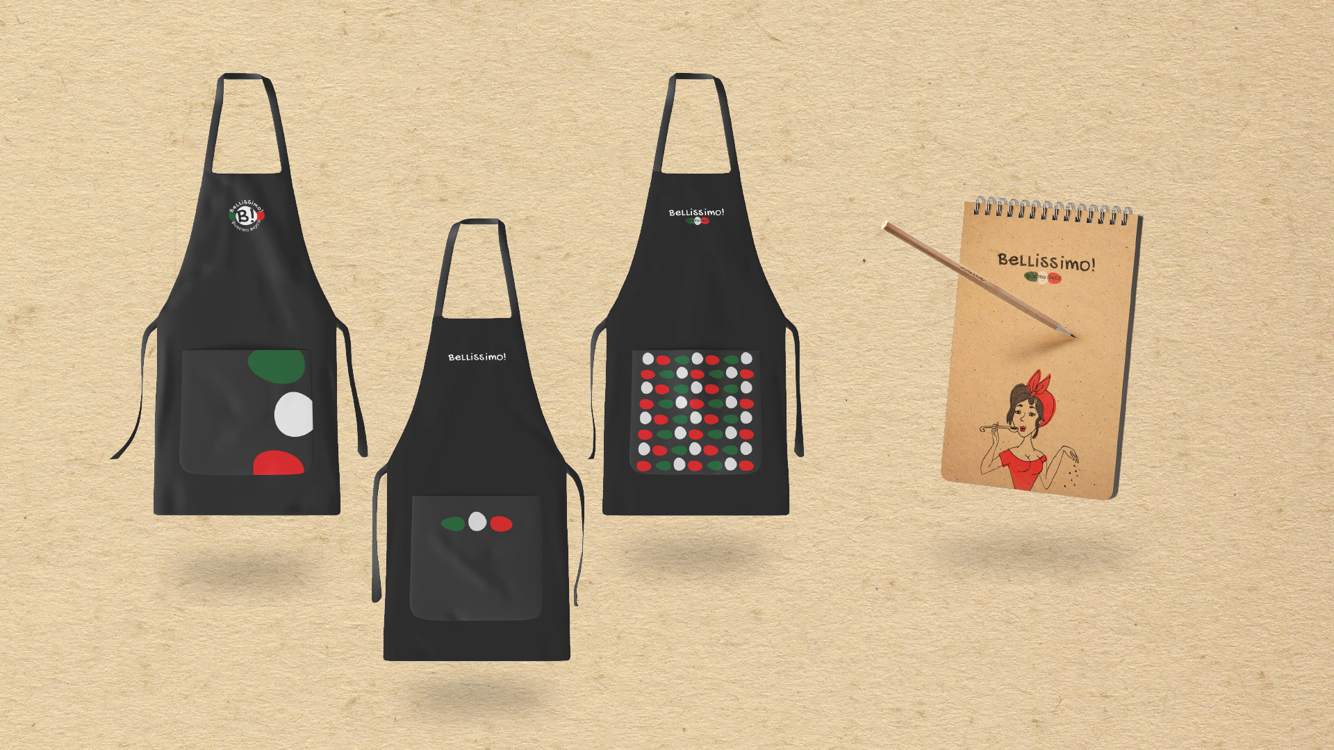 Italian restaraunt BELLISSIMO — Изображение №11 — Иллюстрация, Графика на Dprofile