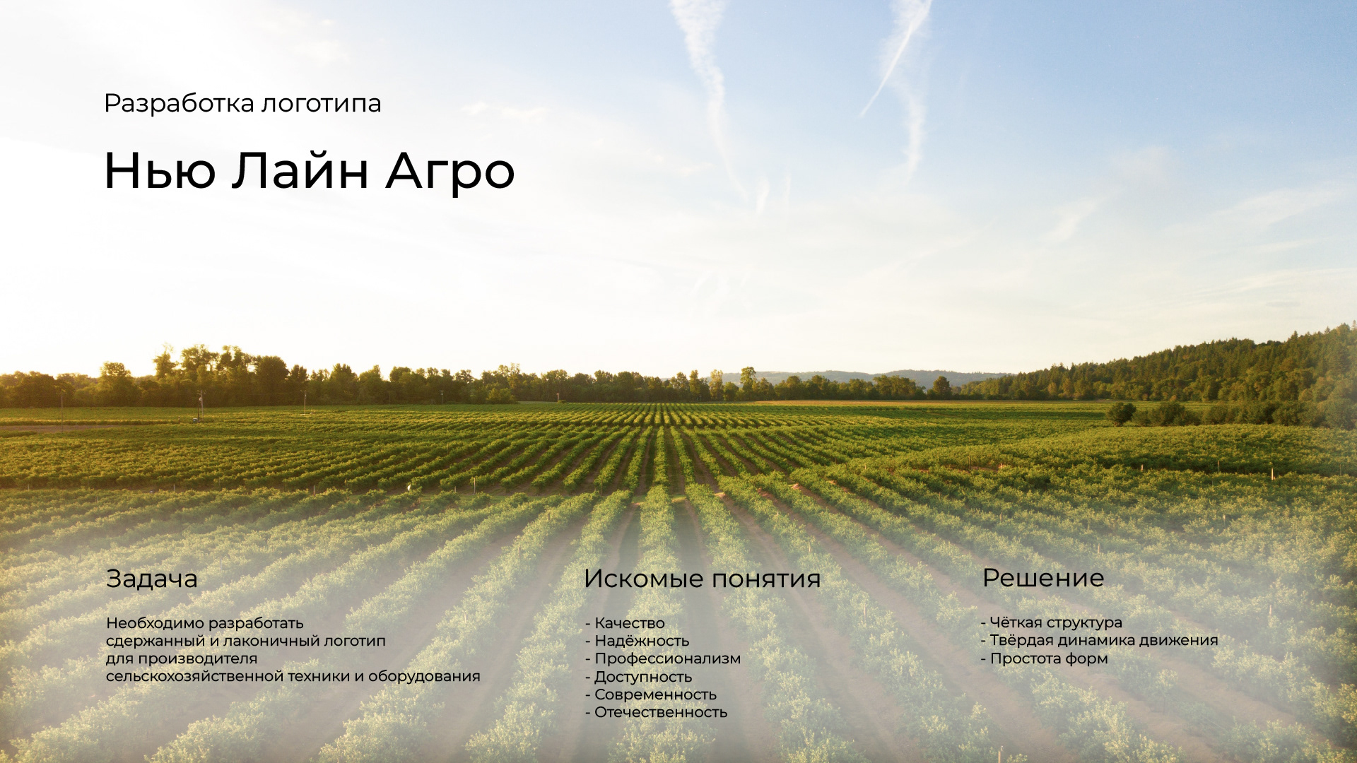 Лого Нью Лайн Агро — Изображение №2 — Графика на Dprofile