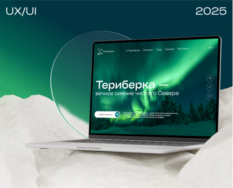 Teriberka: UX/UI at the Edge of the World — Интерфейсы на Dprofile