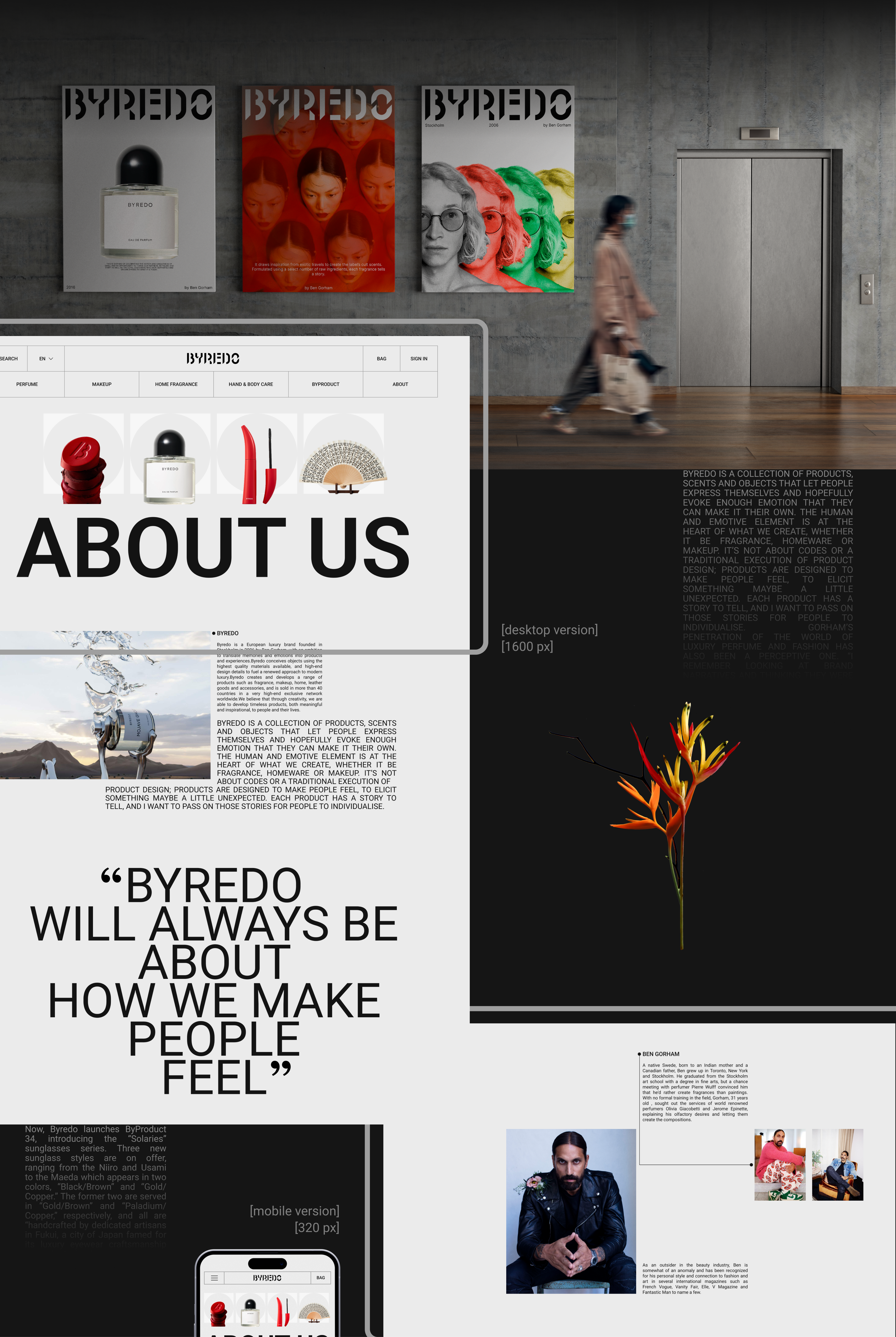 BYREDO / E-commerce Redesign — Изображение №8 — Интерфейсы, Брендинг на Dprofile
